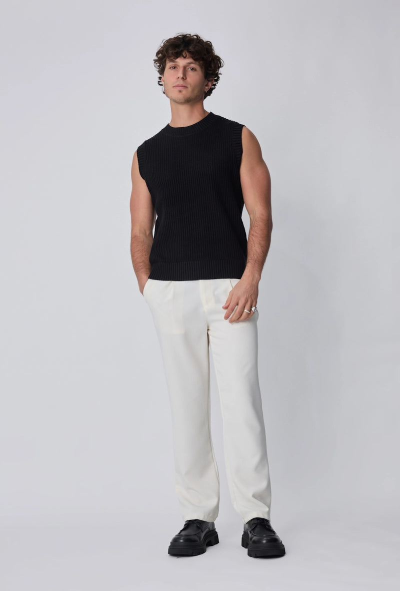 Gilet débardeur en maille