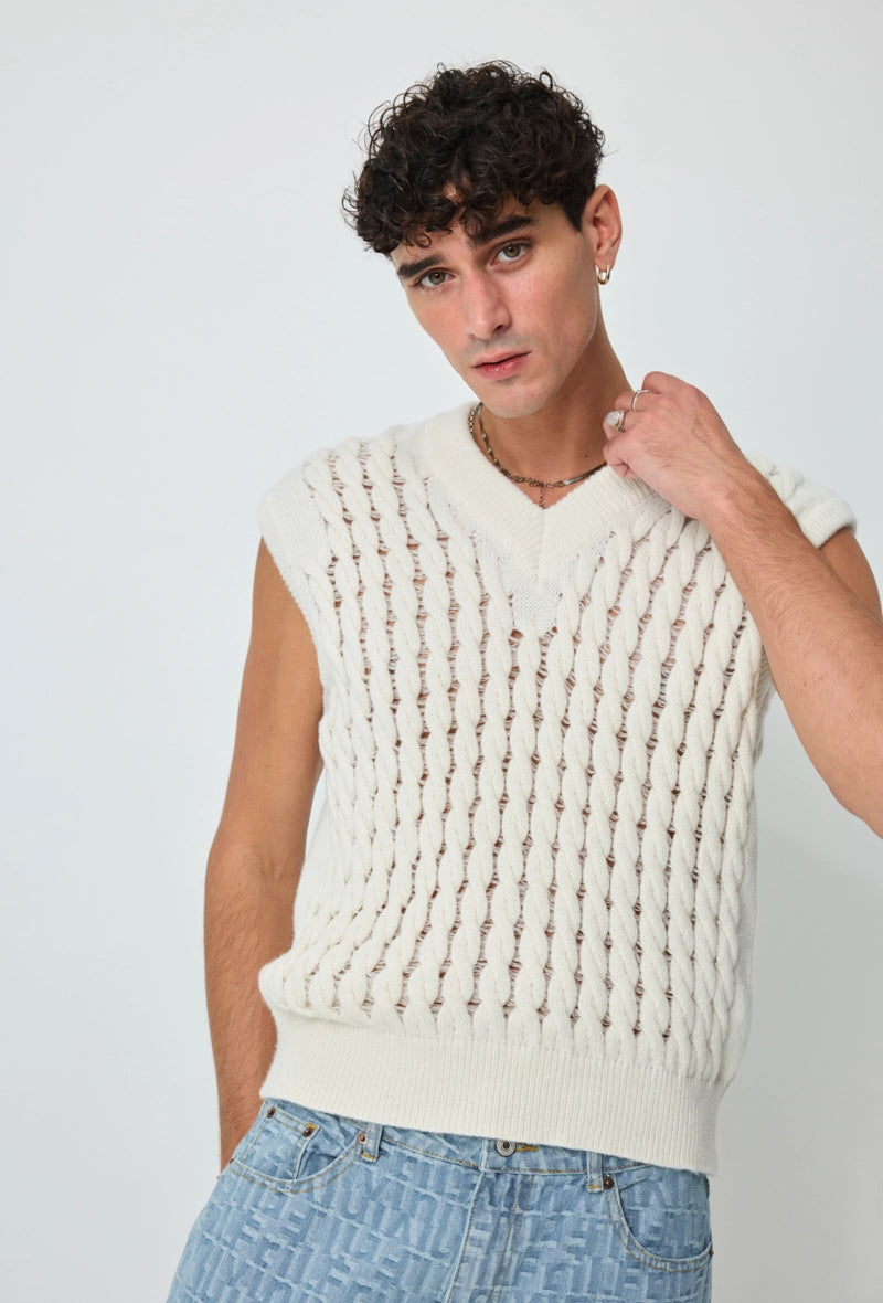 Pull débardeur