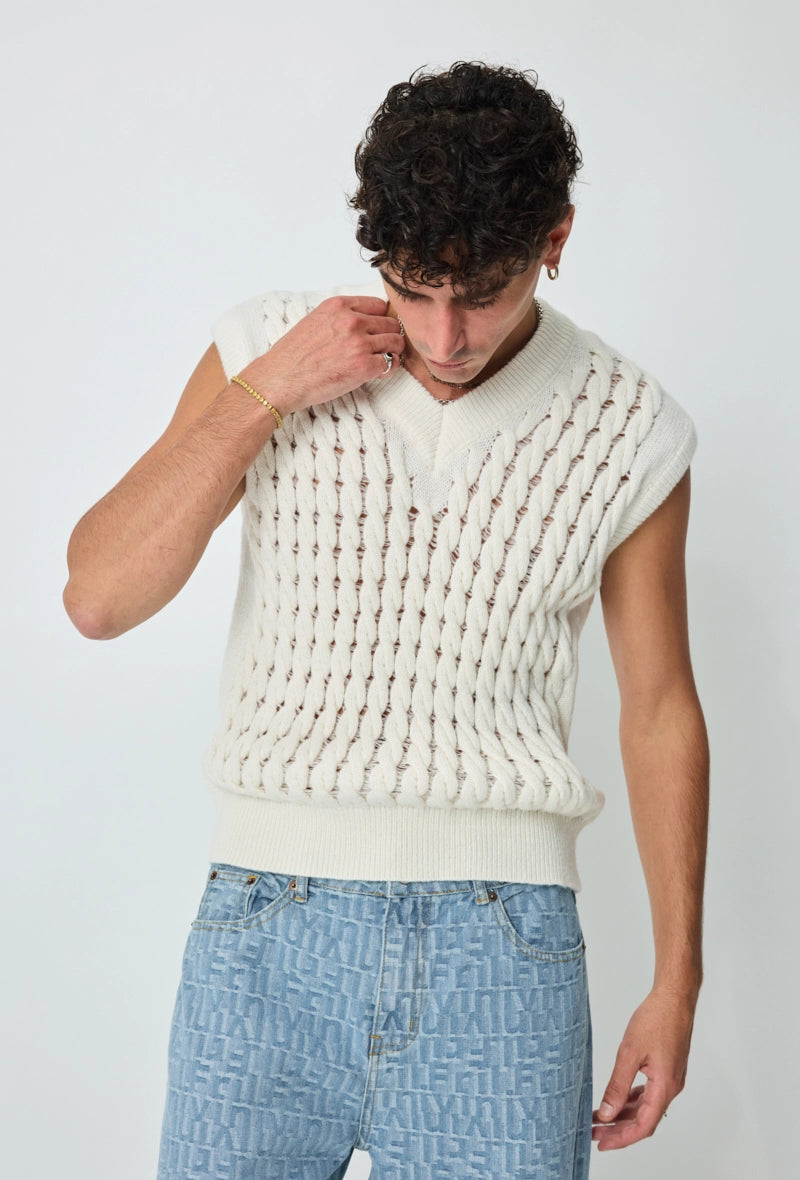 Pull débardeur