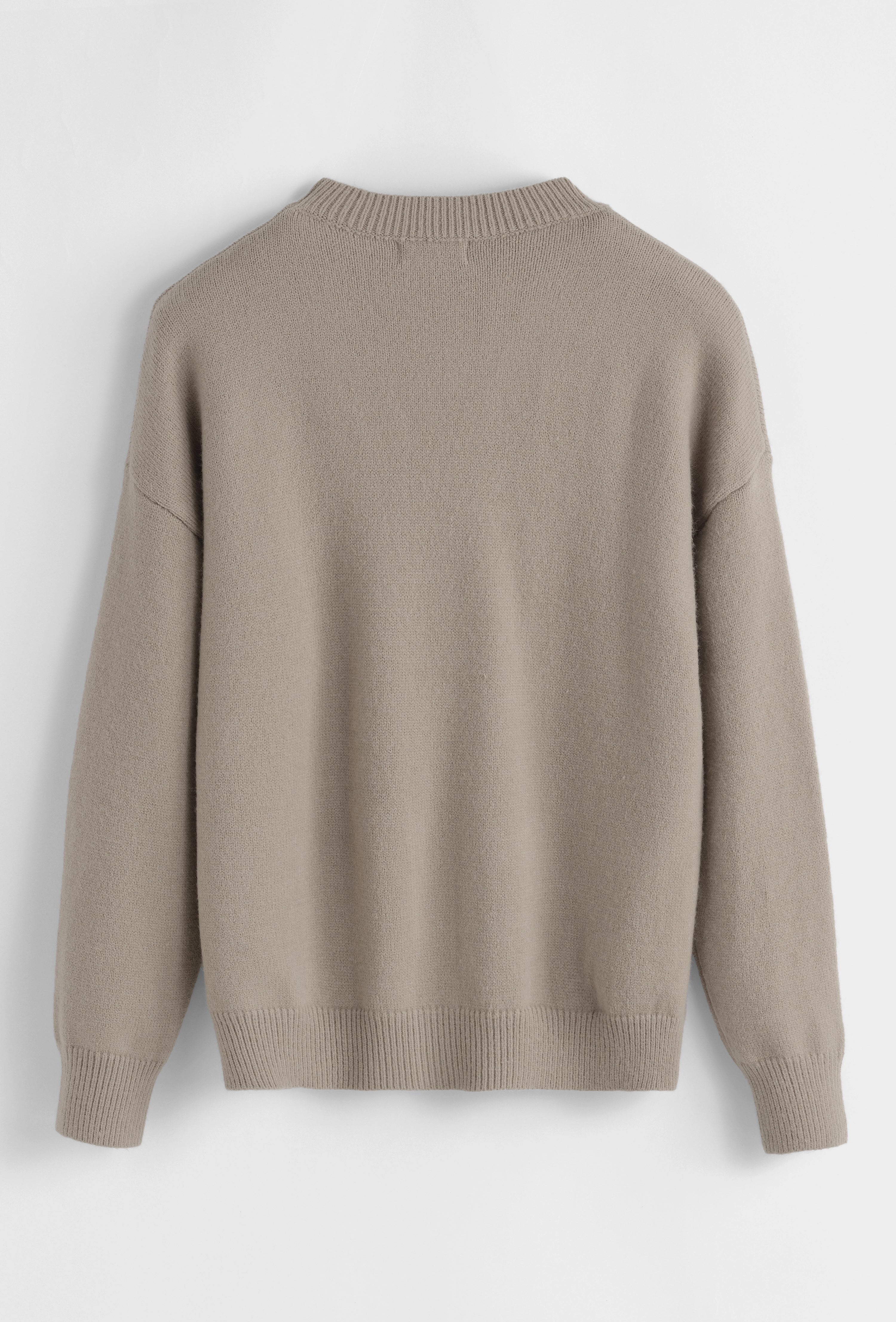 Pull homme avec fermeture boutonnée