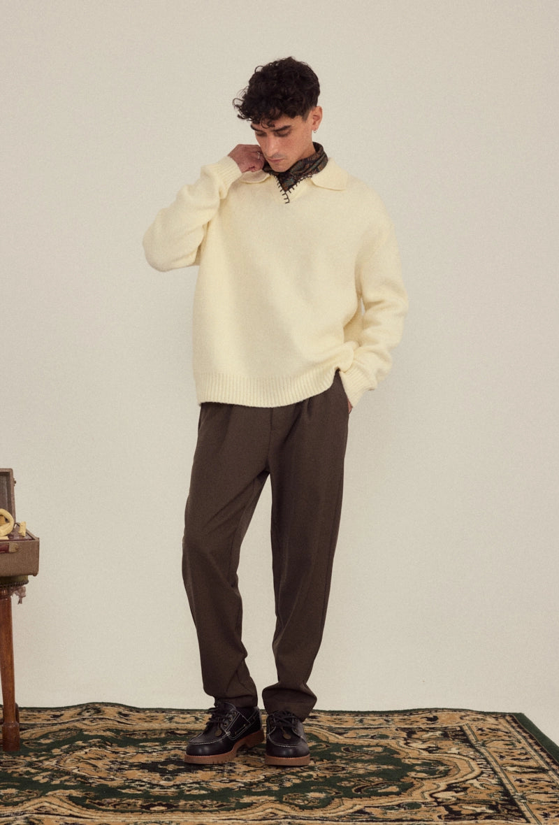 Pull tendance à manches longues