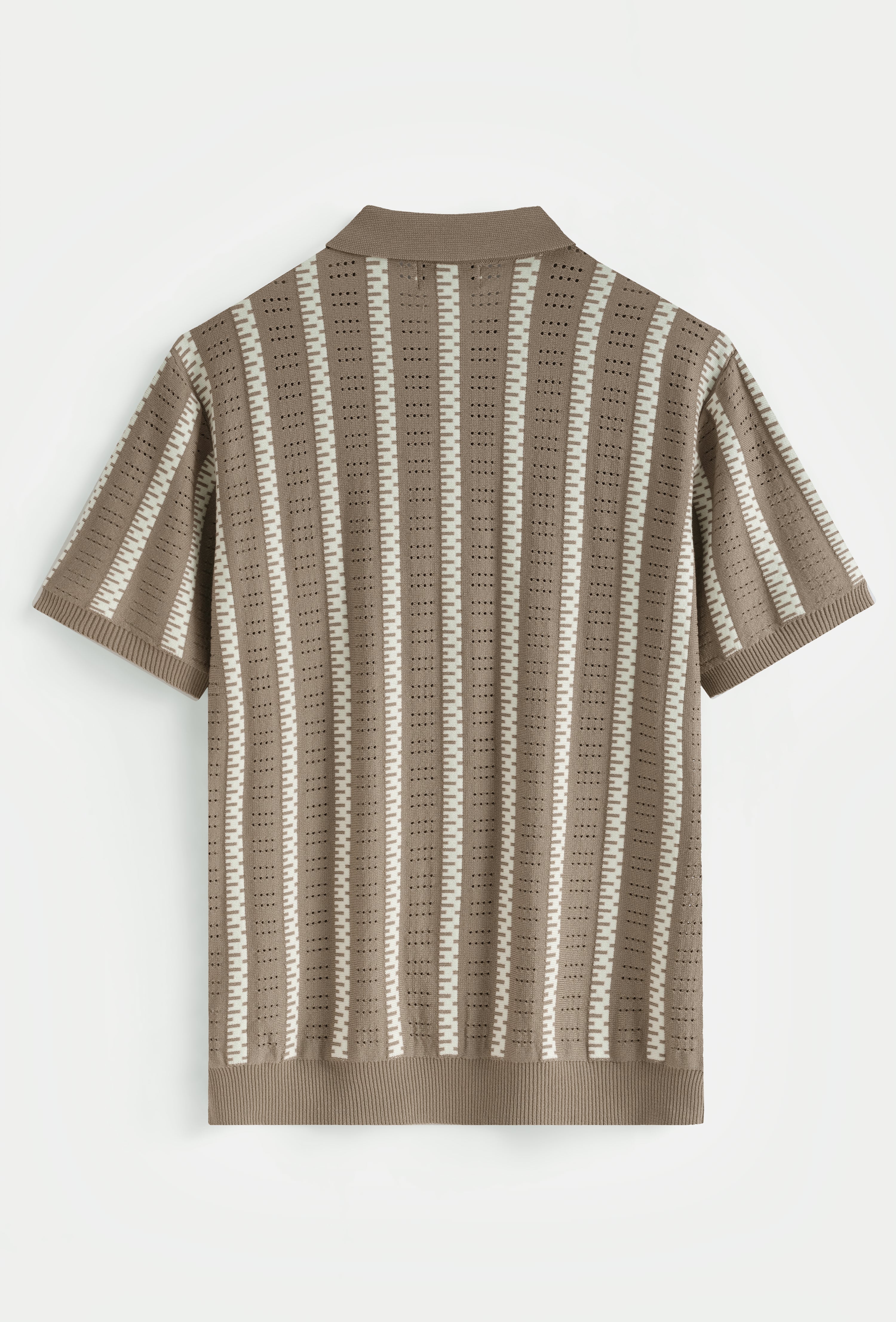 Ensemble polo short tricoté