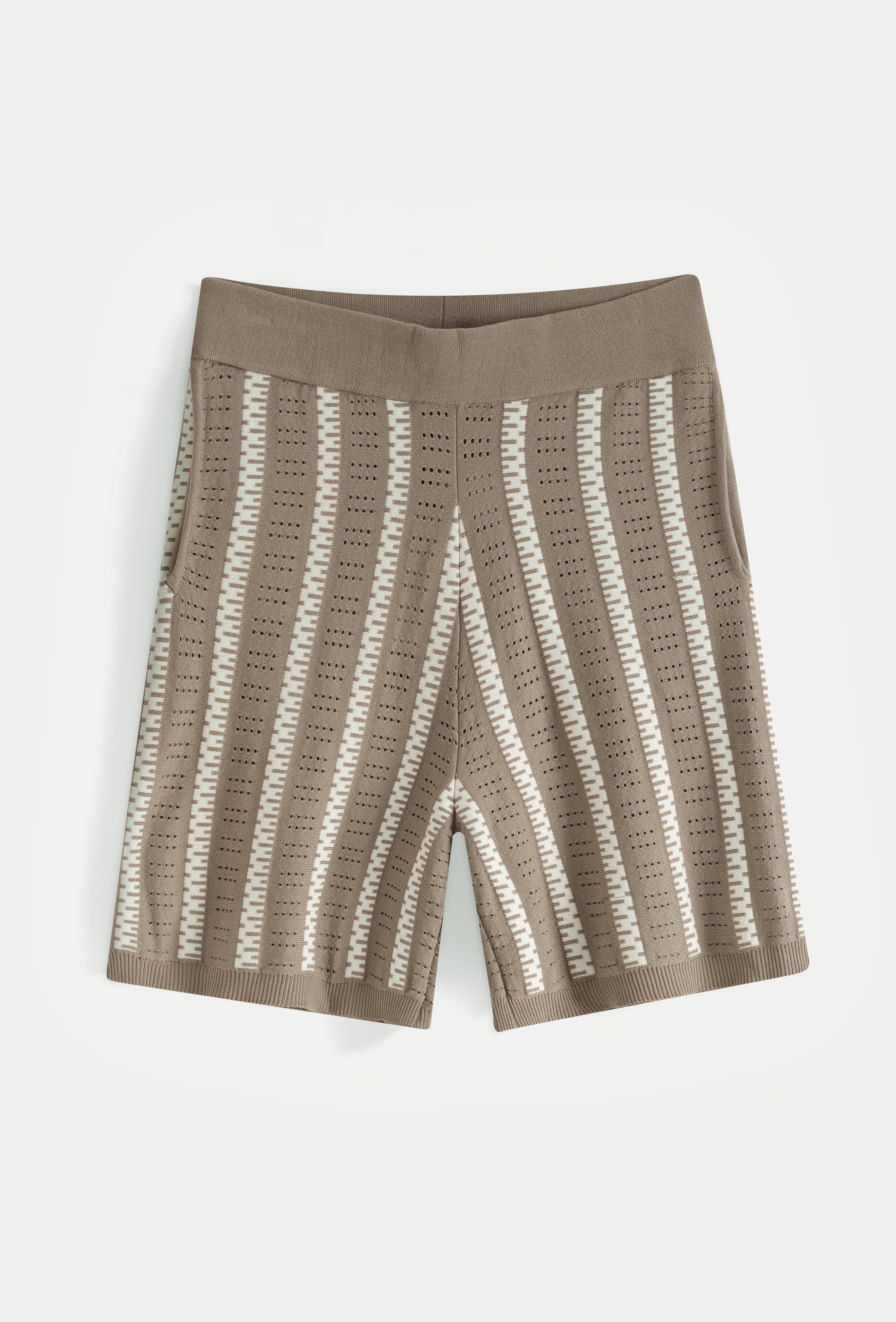 Ensemble polo short tricoté
