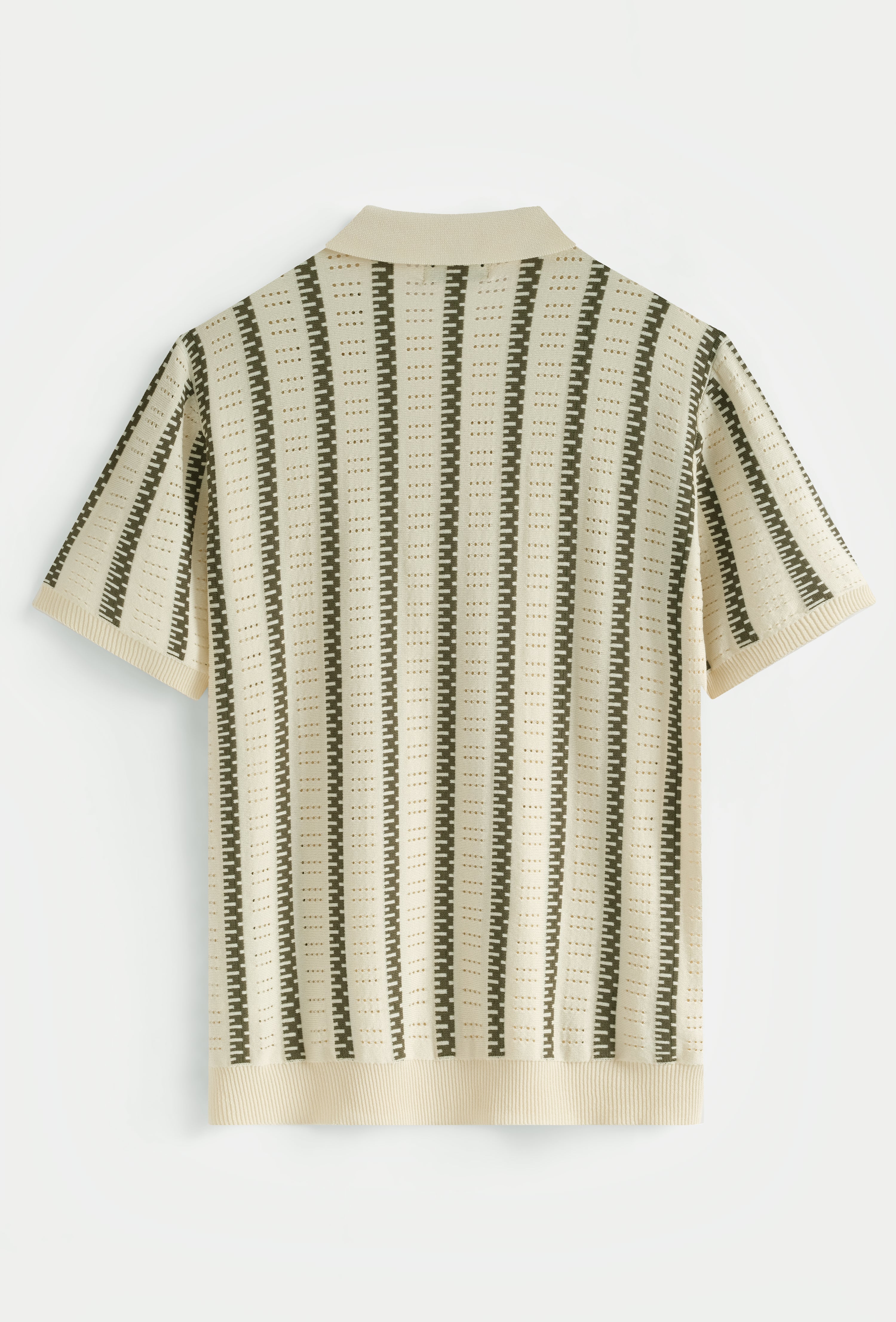 Ensemble polo short tricoté