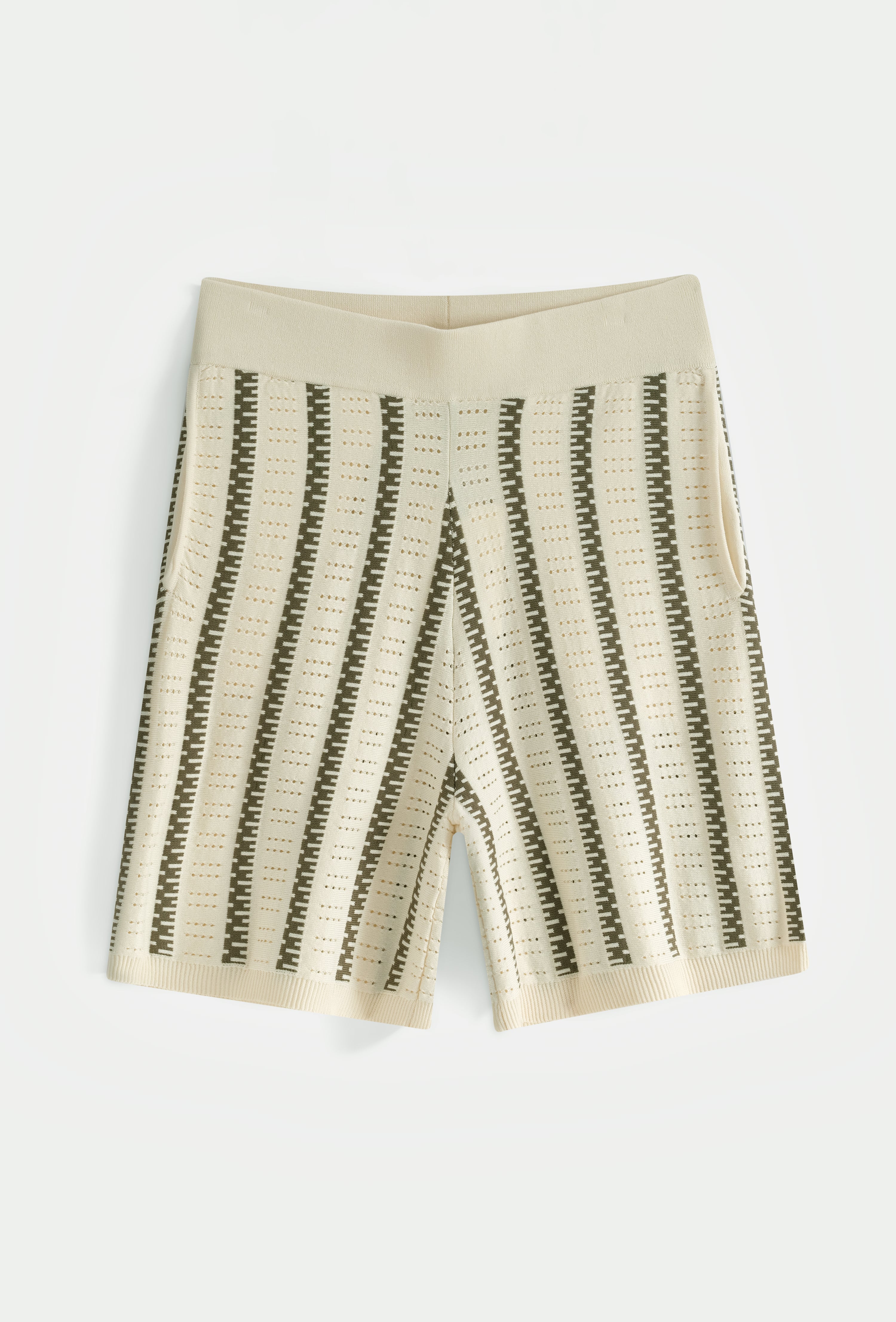 Ensemble polo short tricoté