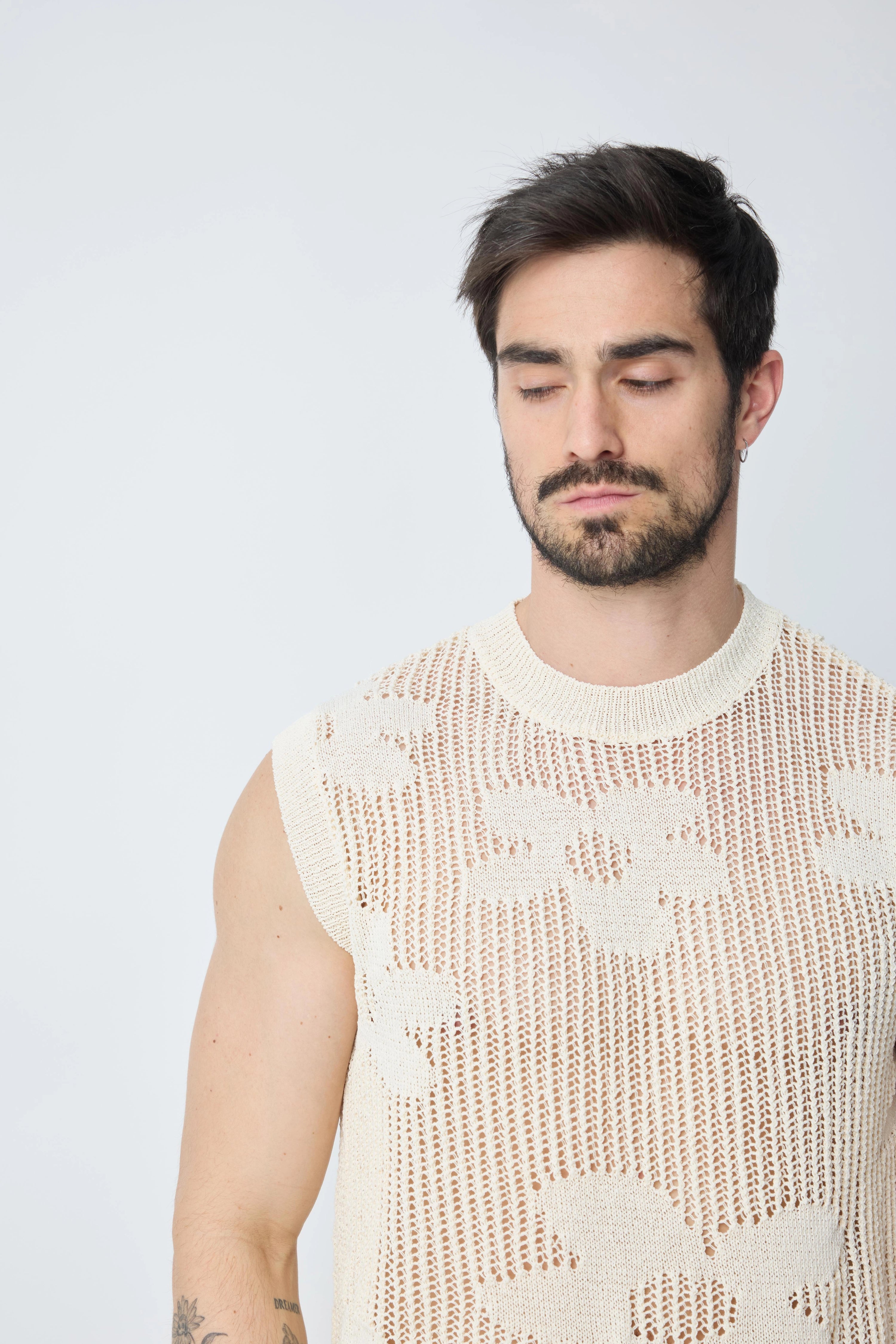 T-shirt débardeur transparent