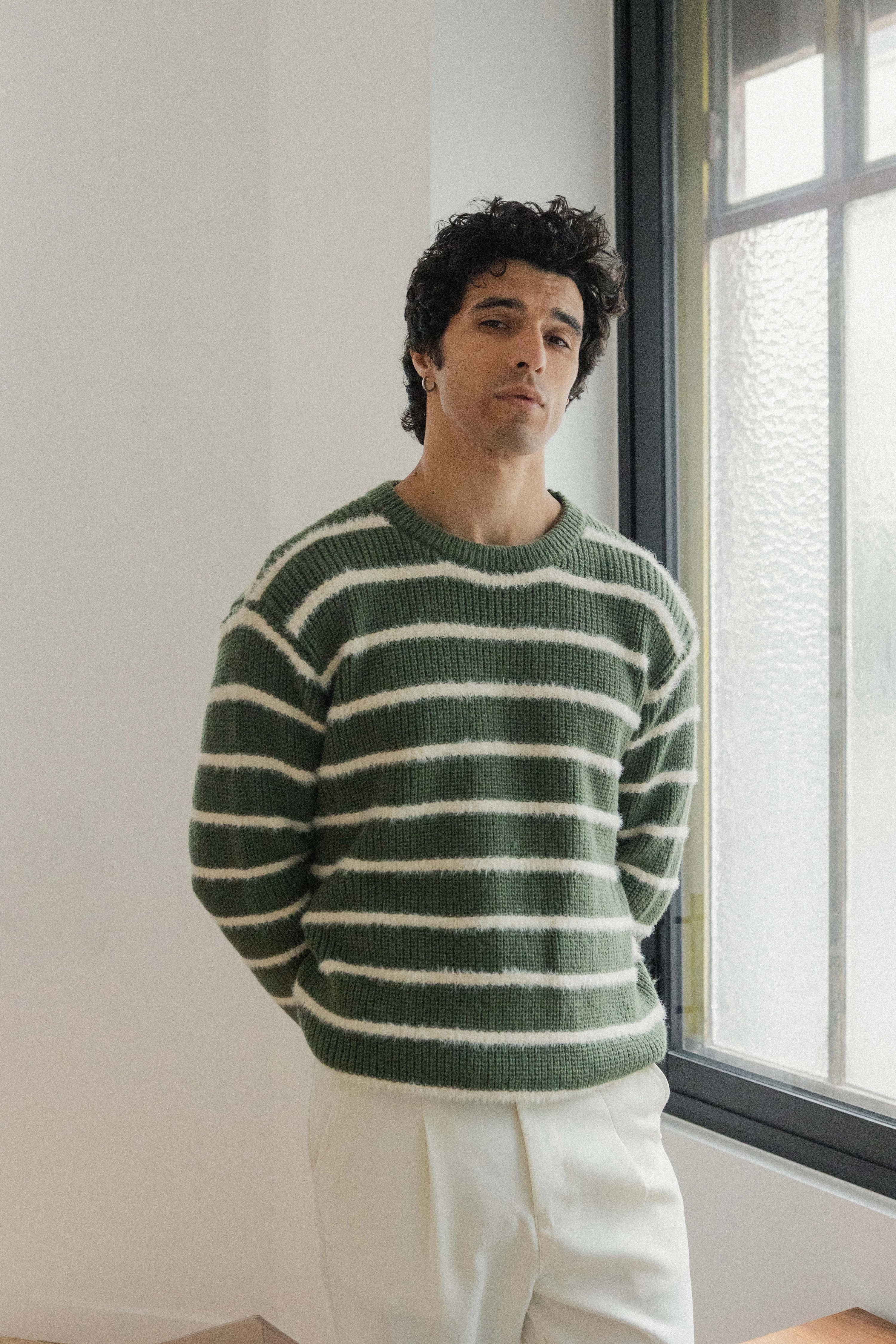 Pull à rayures