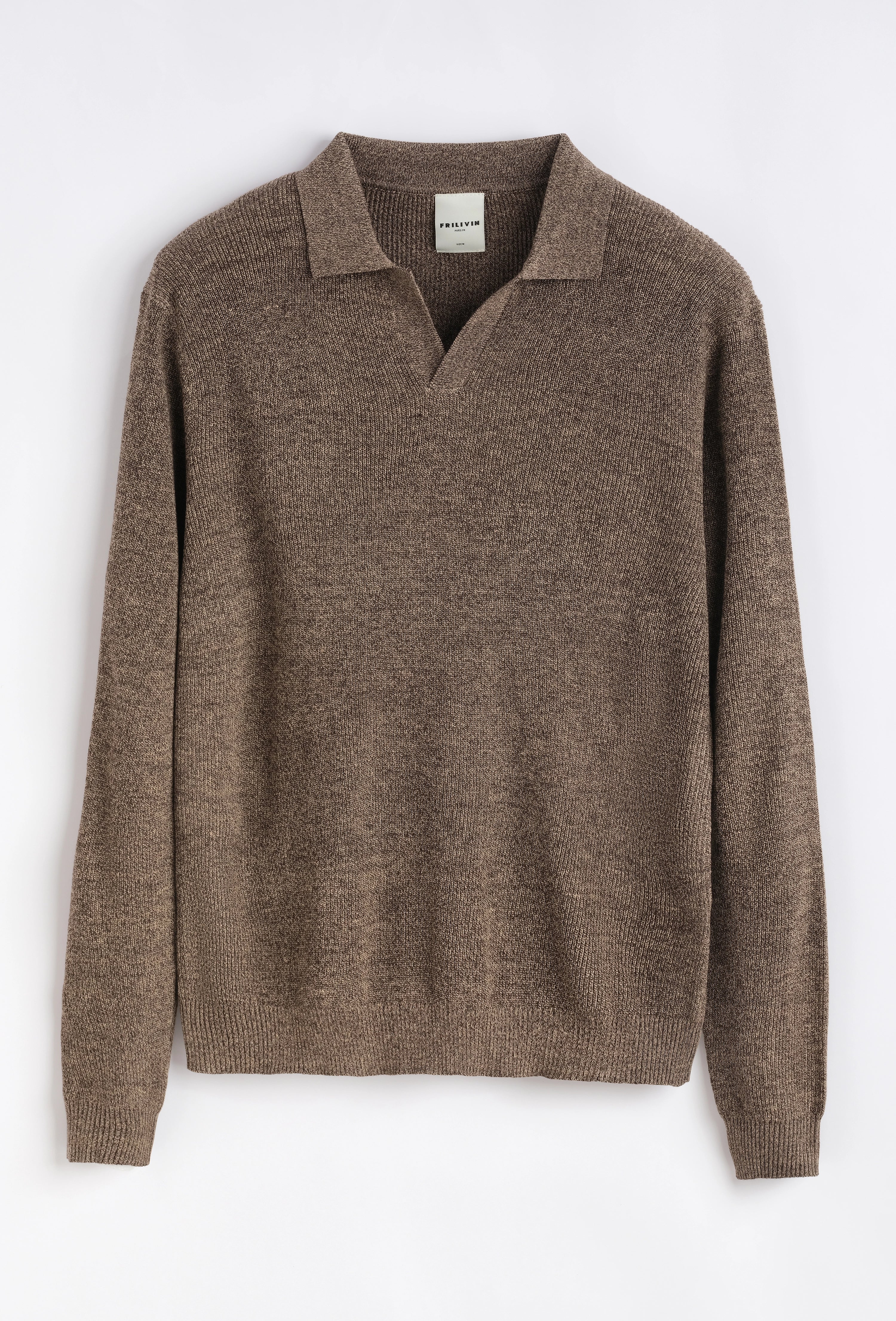 Pull basic couleur uni