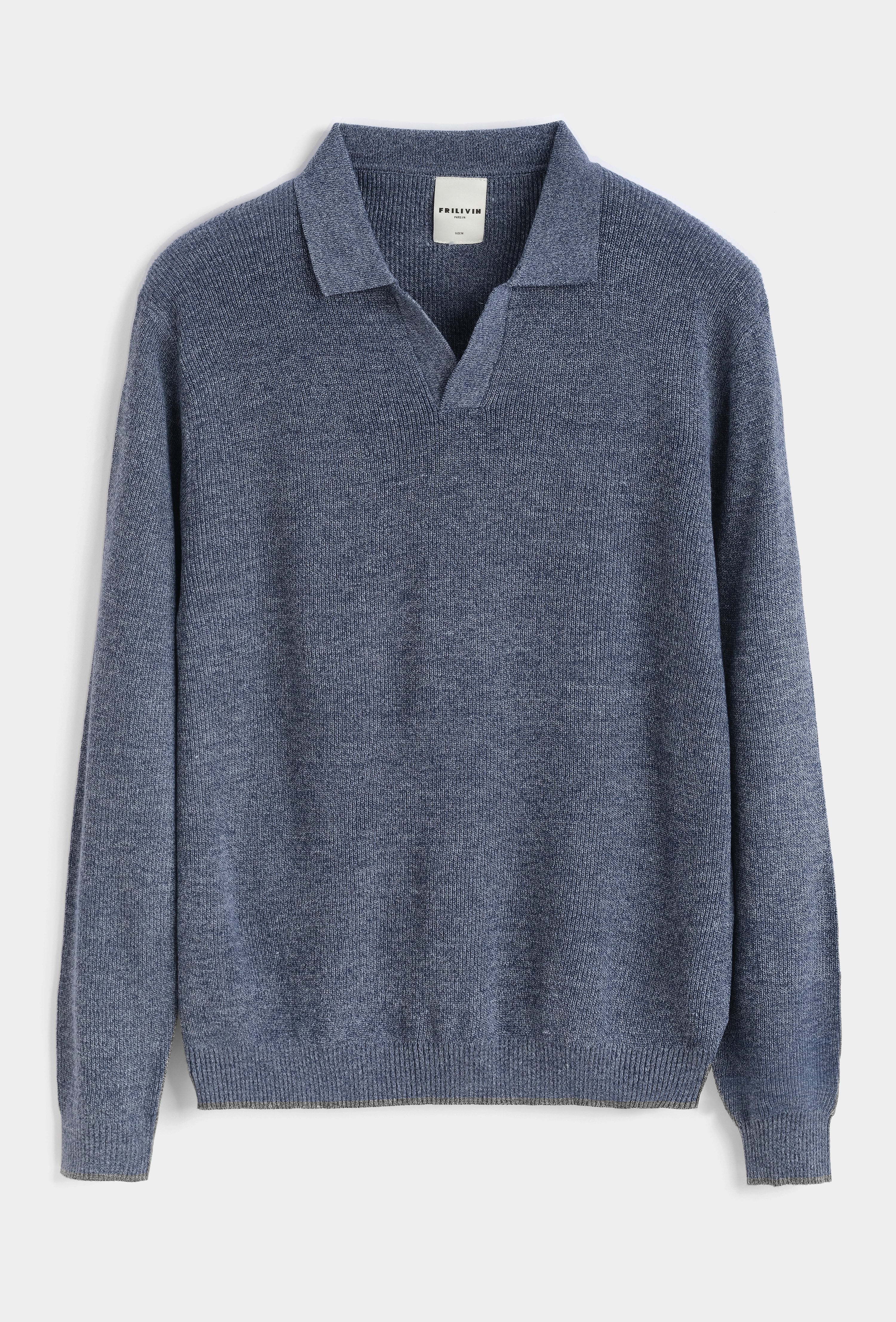 Pull basic couleur uni