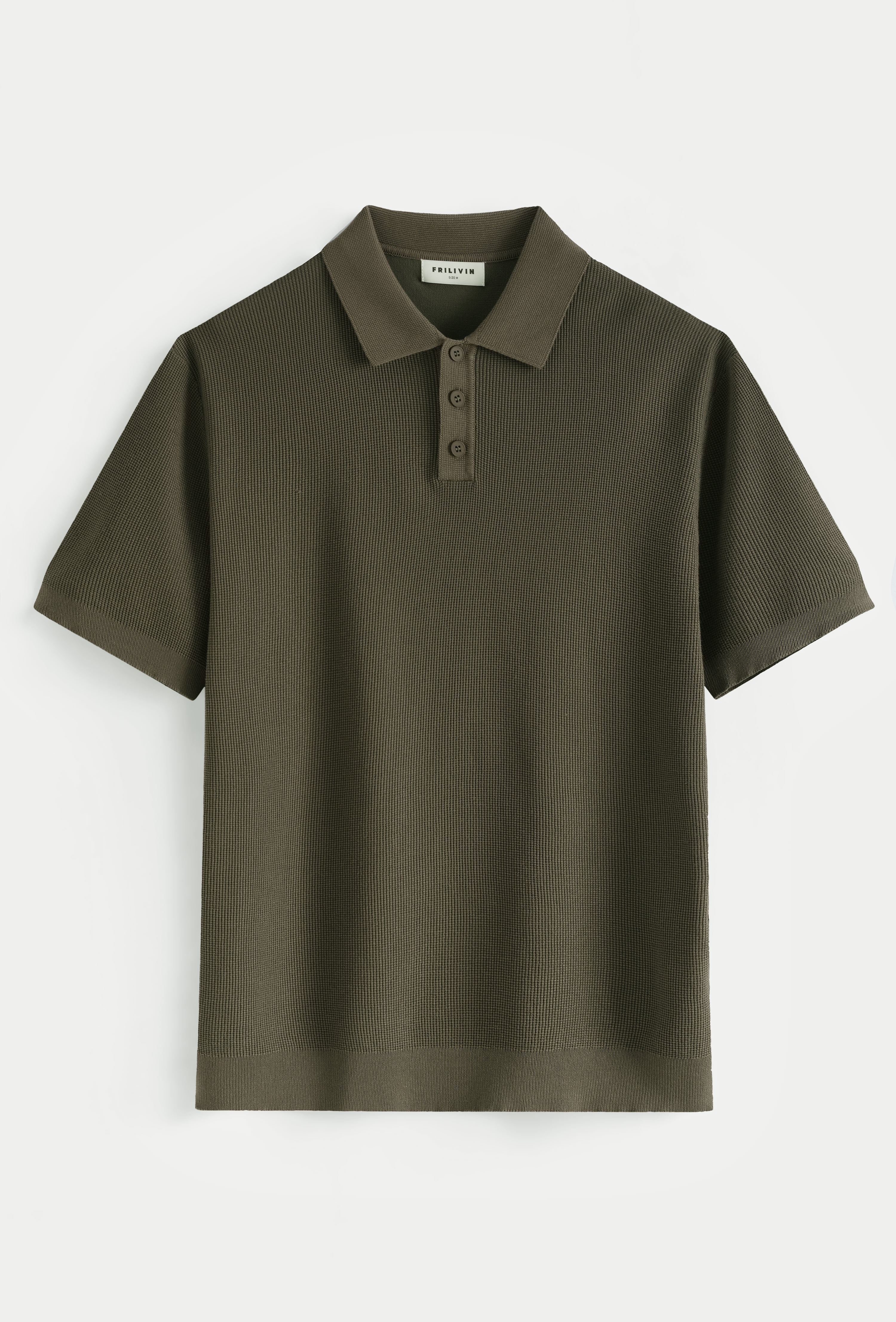 Polo tricoté col classique
