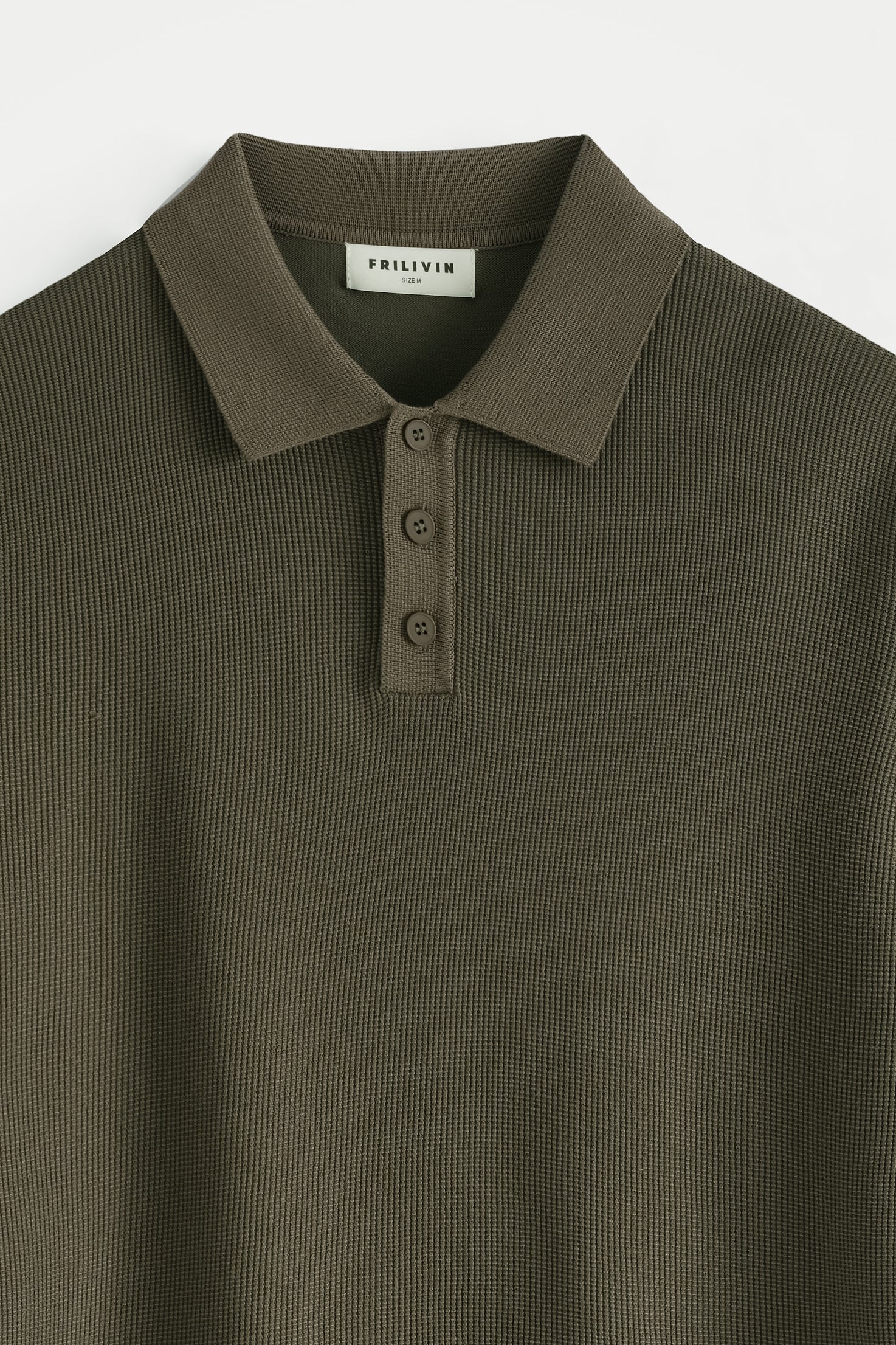 Polo tricoté col classique