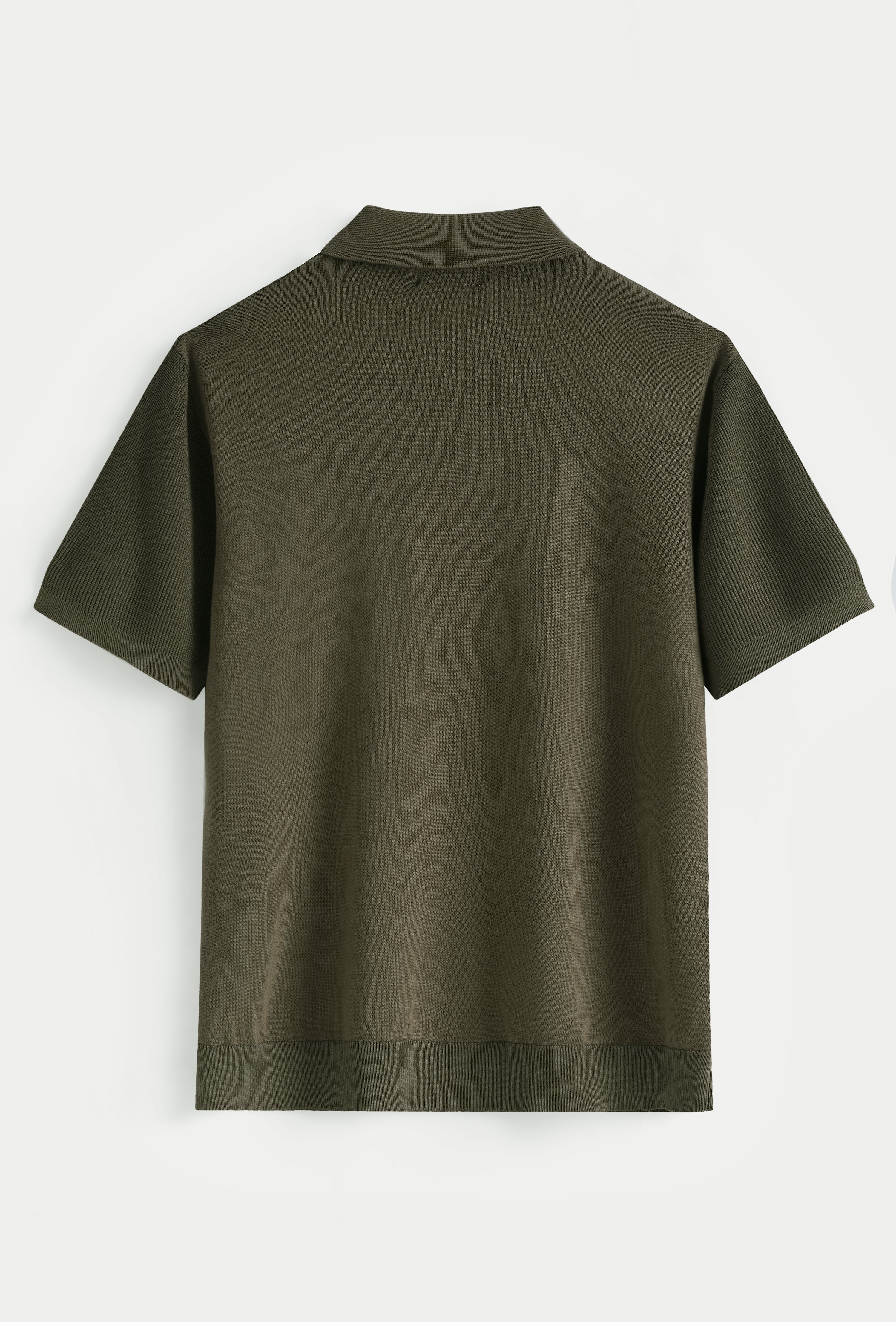 Polo tricoté col classique