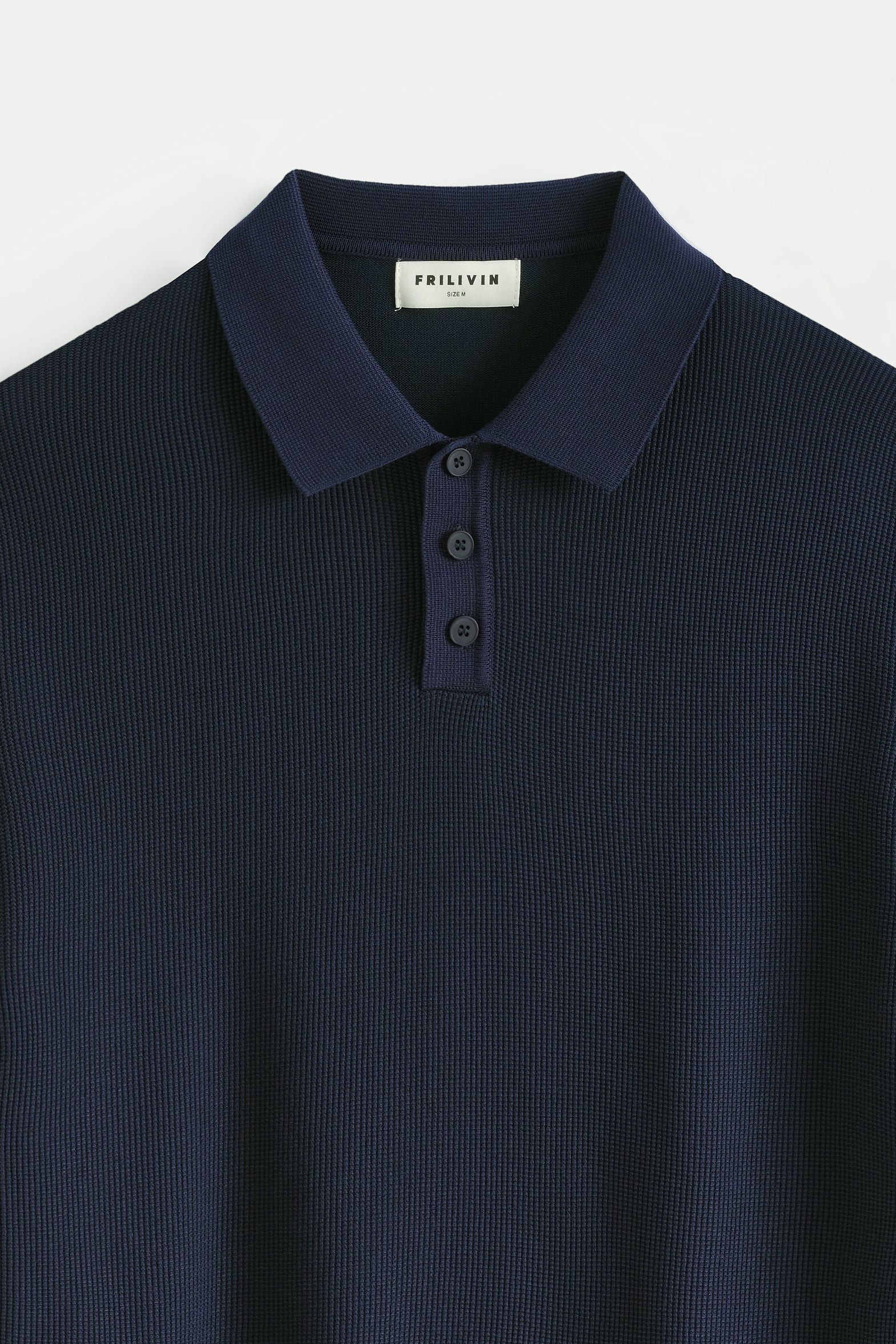 Polo tricoté col classique
