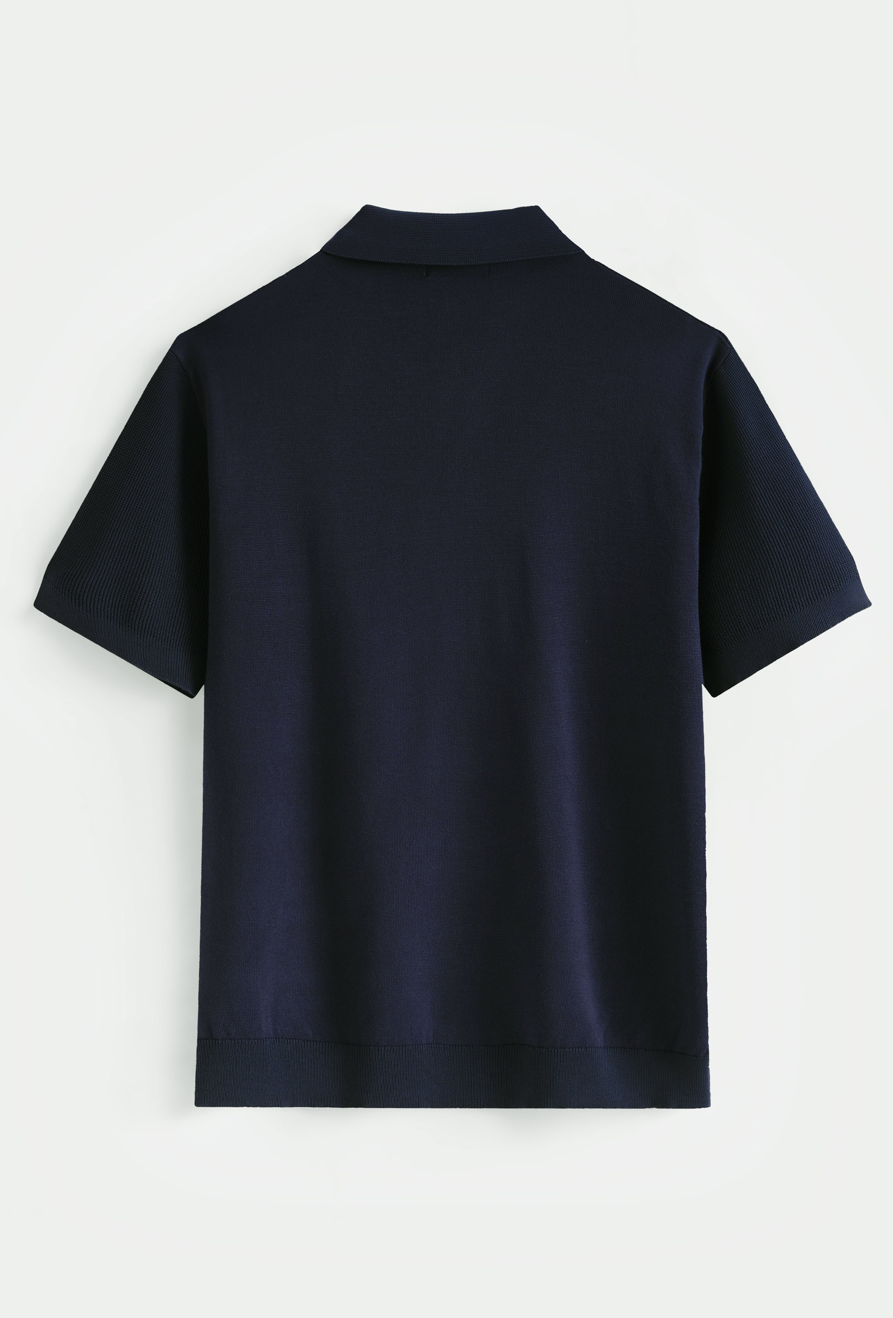Polo tricoté col classique