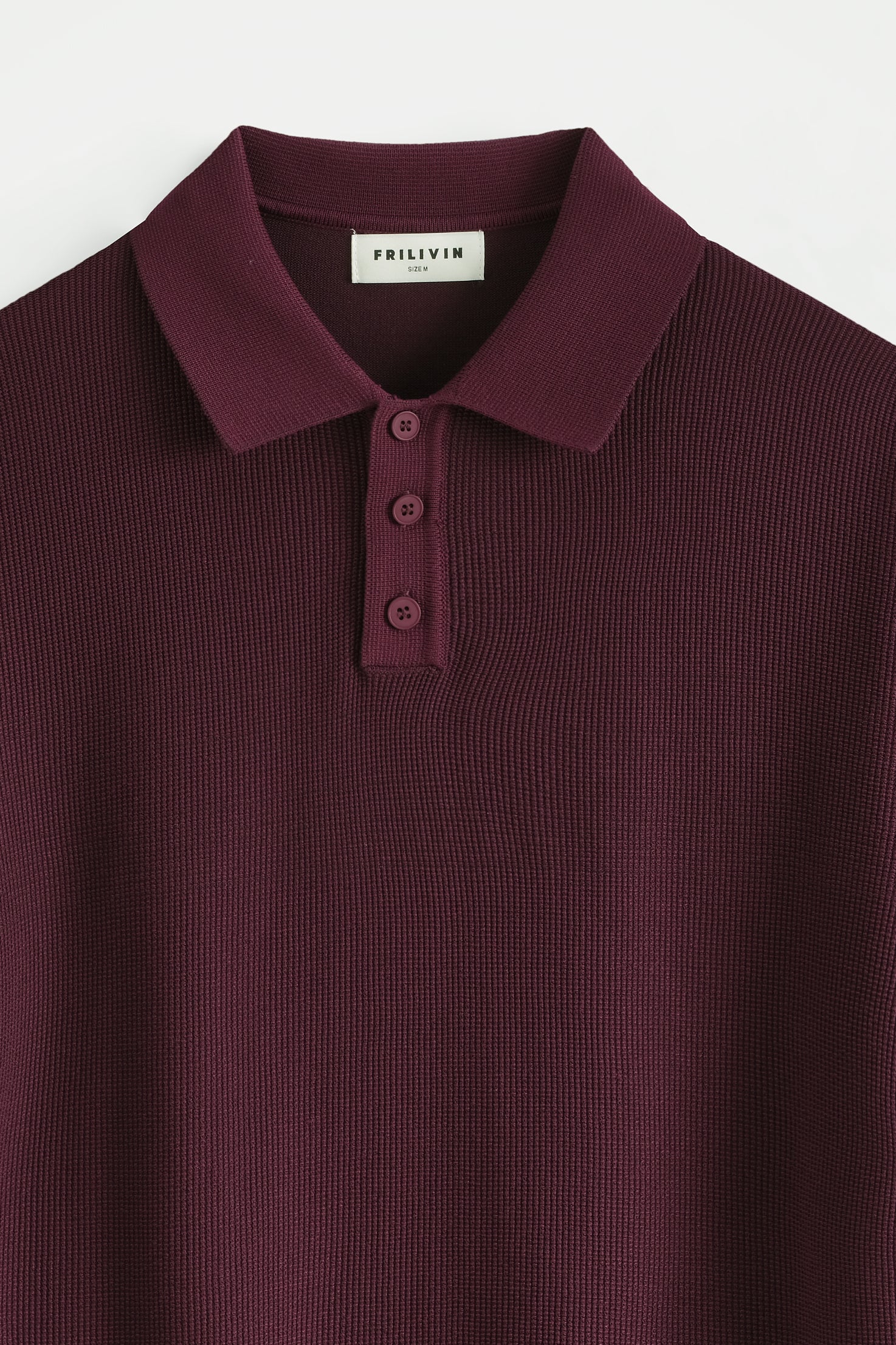 Polo tricoté col classique