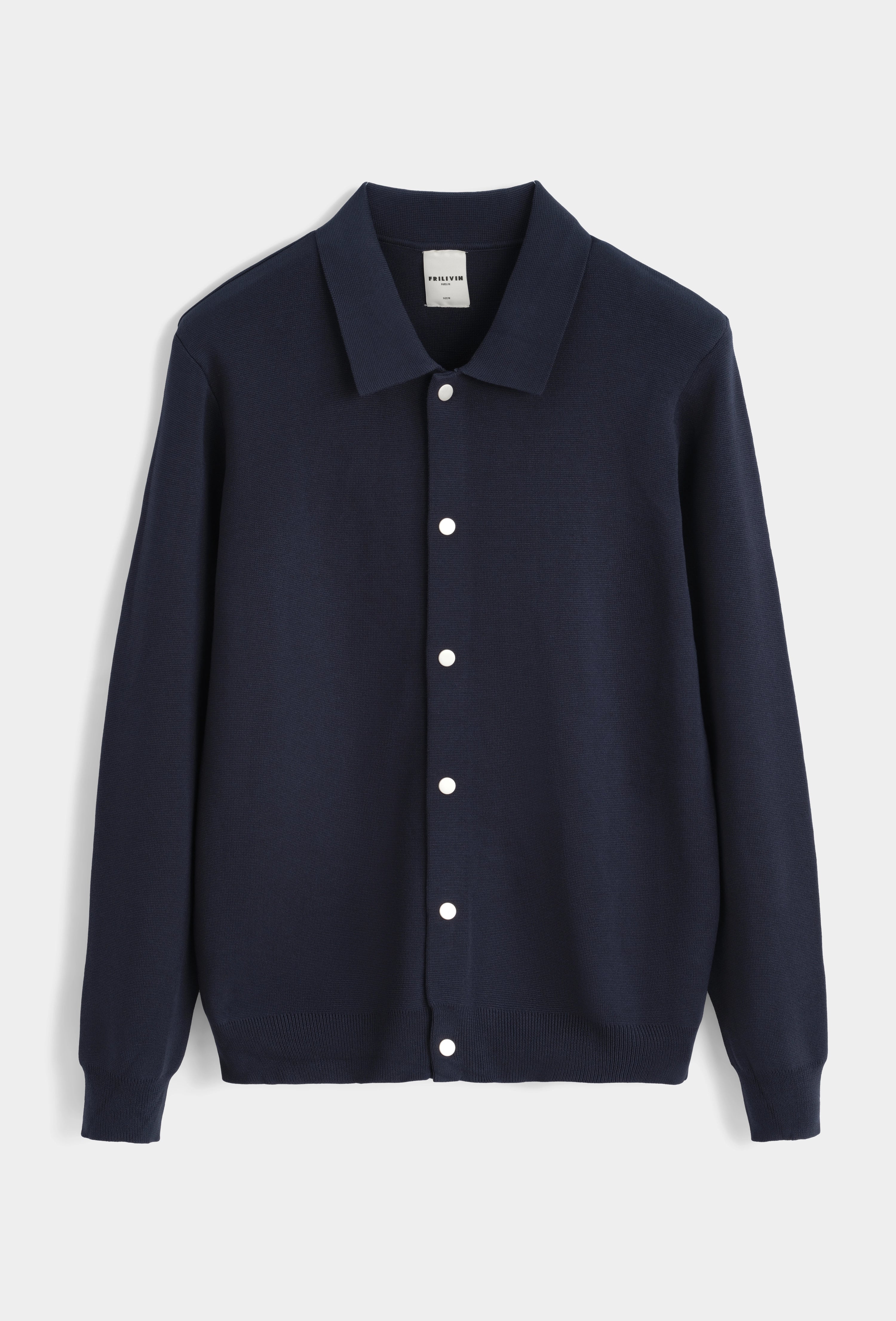 Gilet à fermeture à boutons-pression