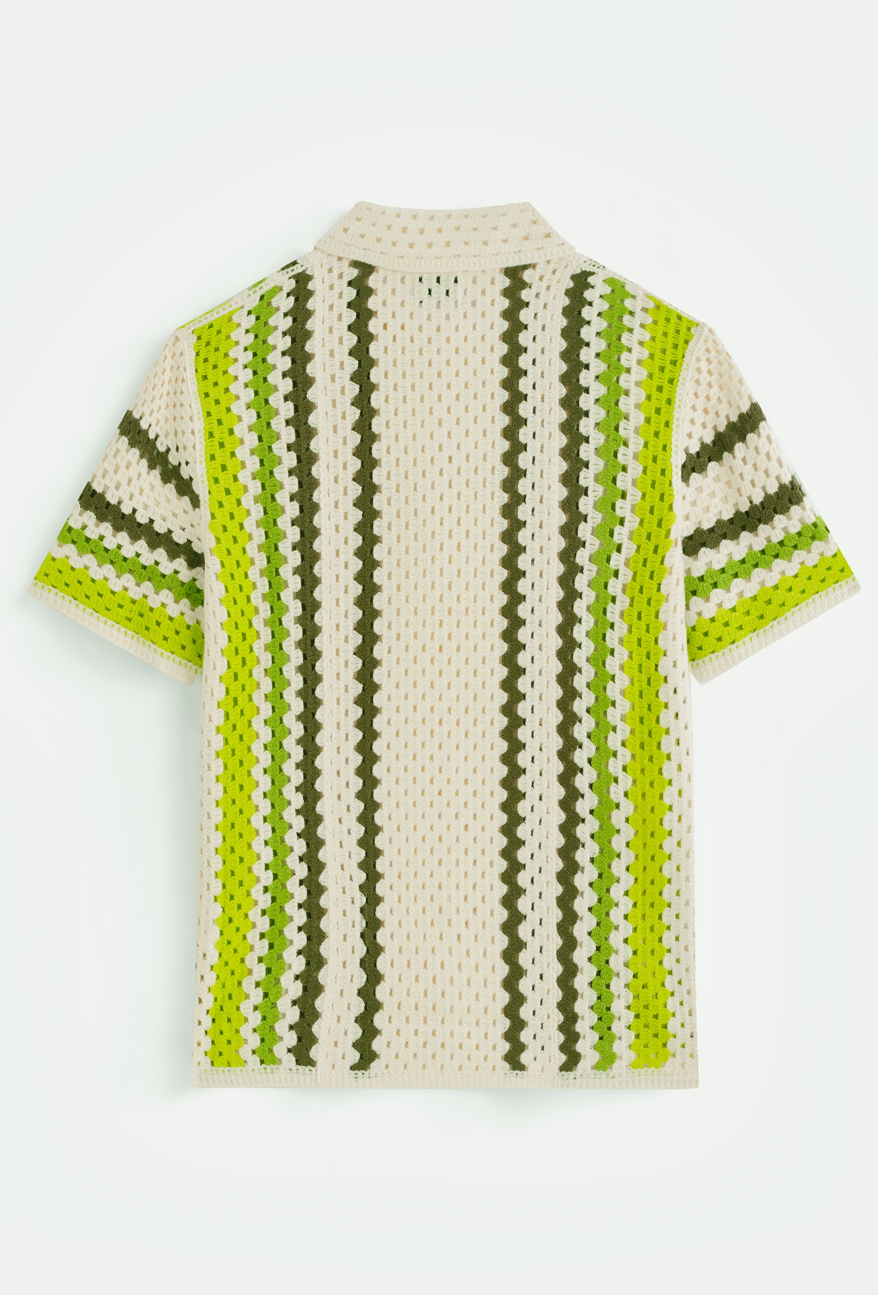Chemise tricot rayures verticales