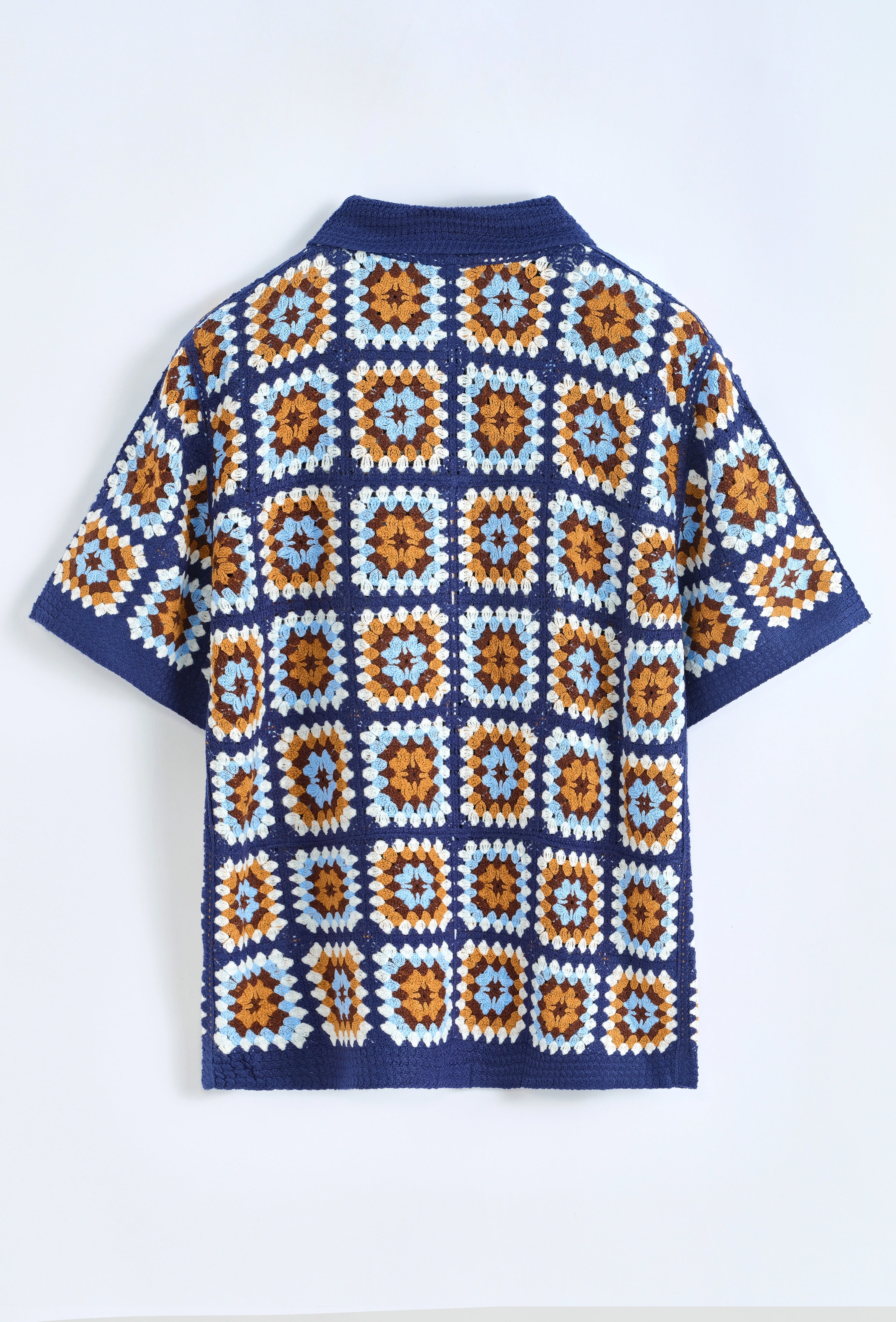 Chemise à motif crochet