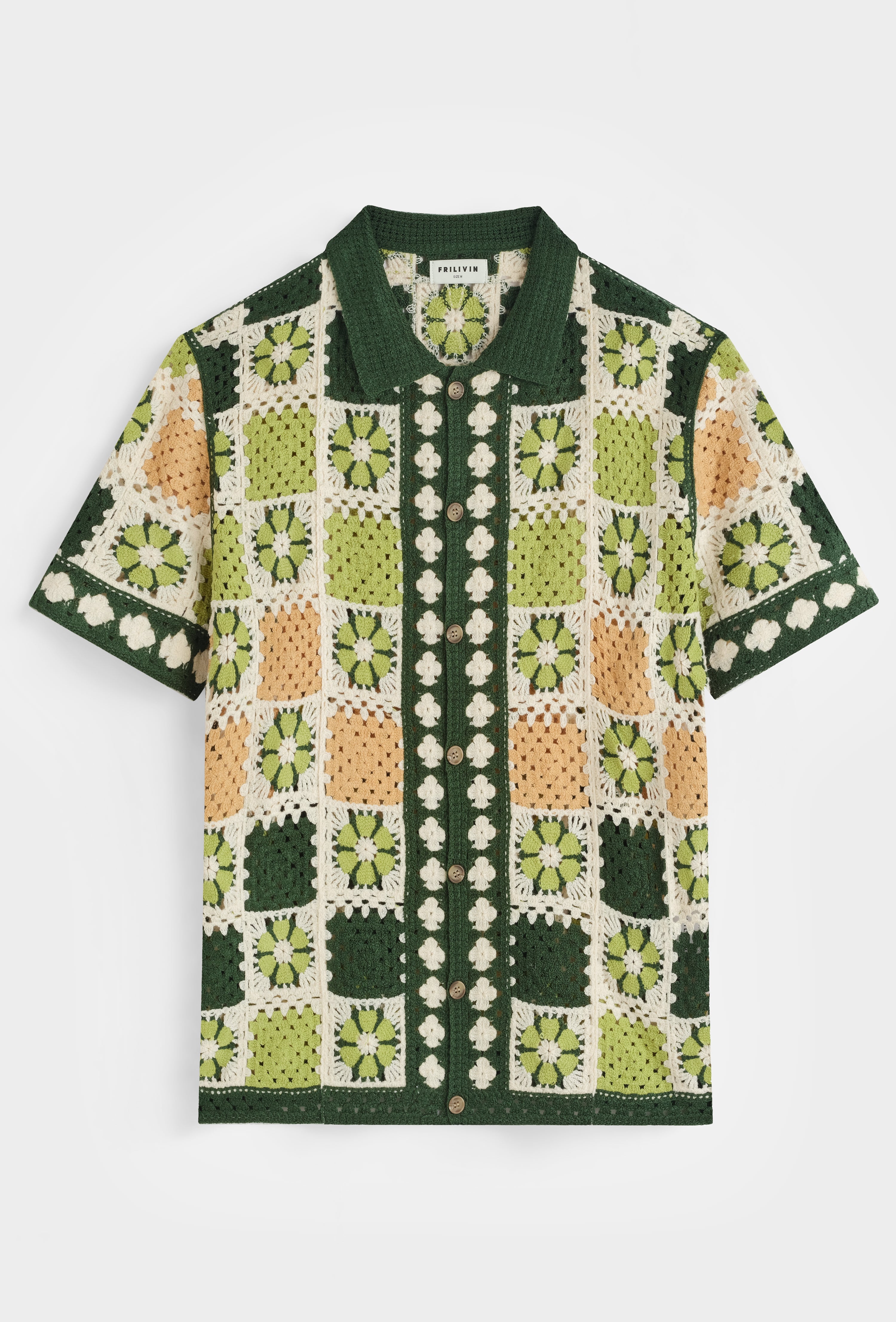 Chemise tricot crochet