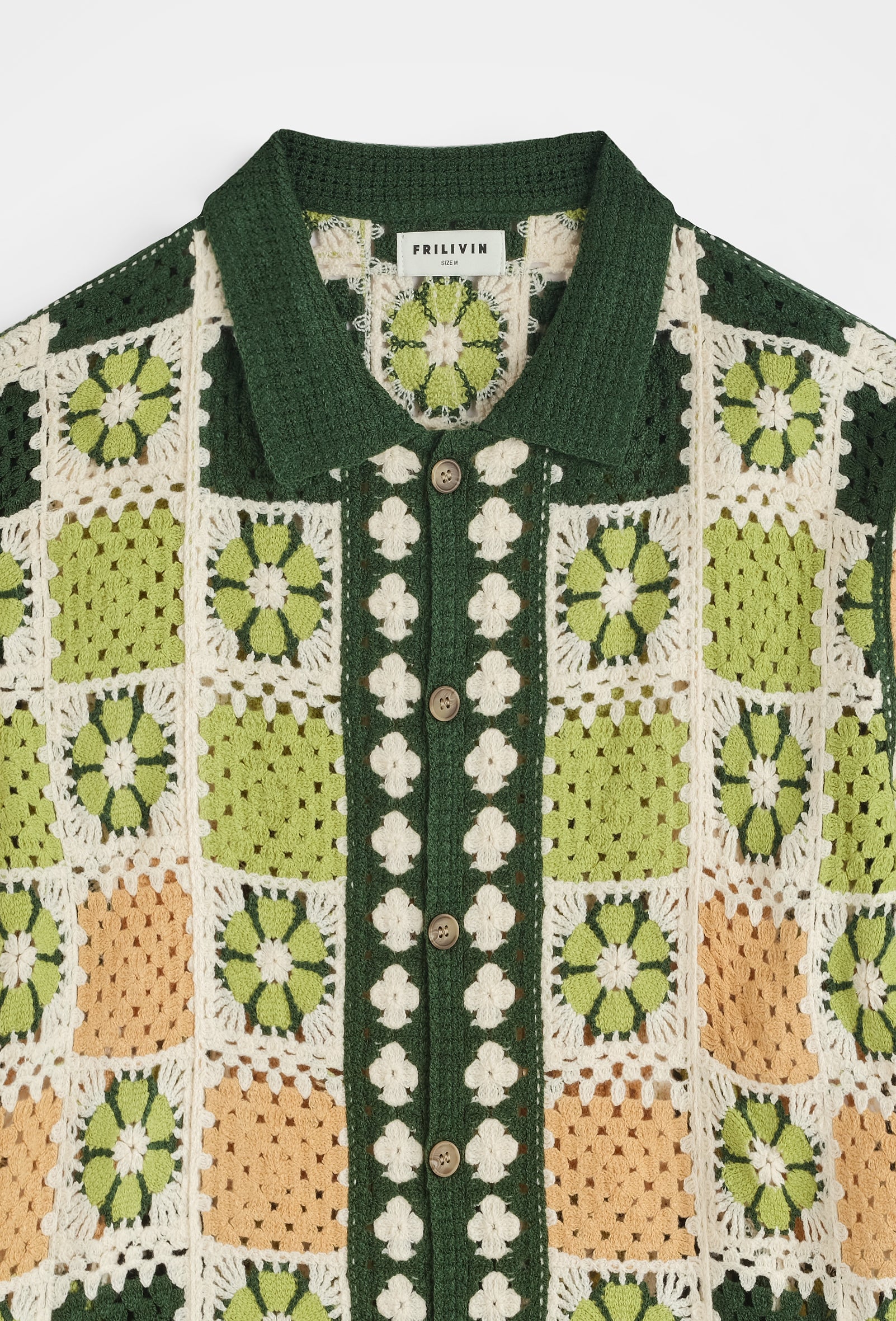 Chemise tricot crochet