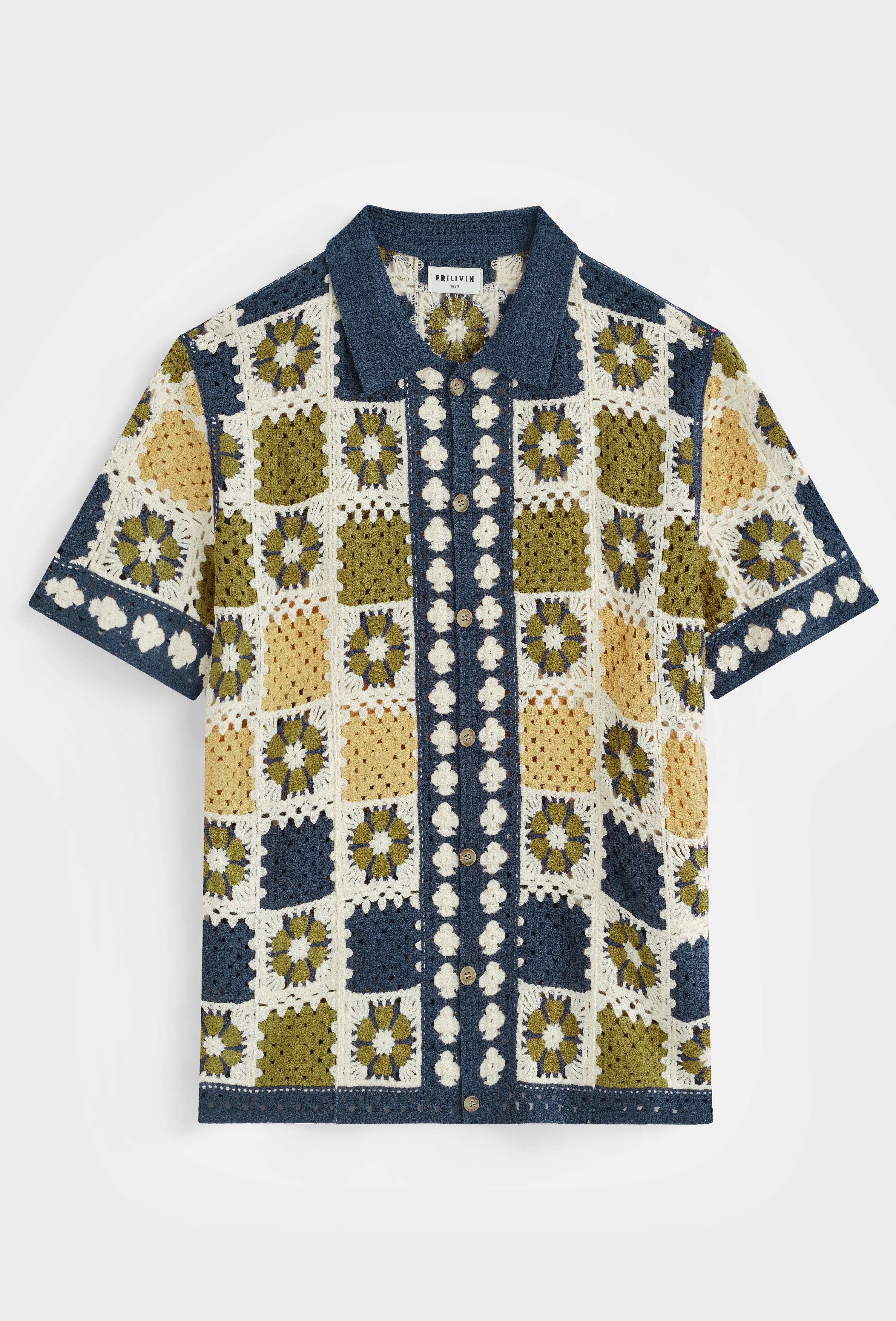 Chemise tricot crochet