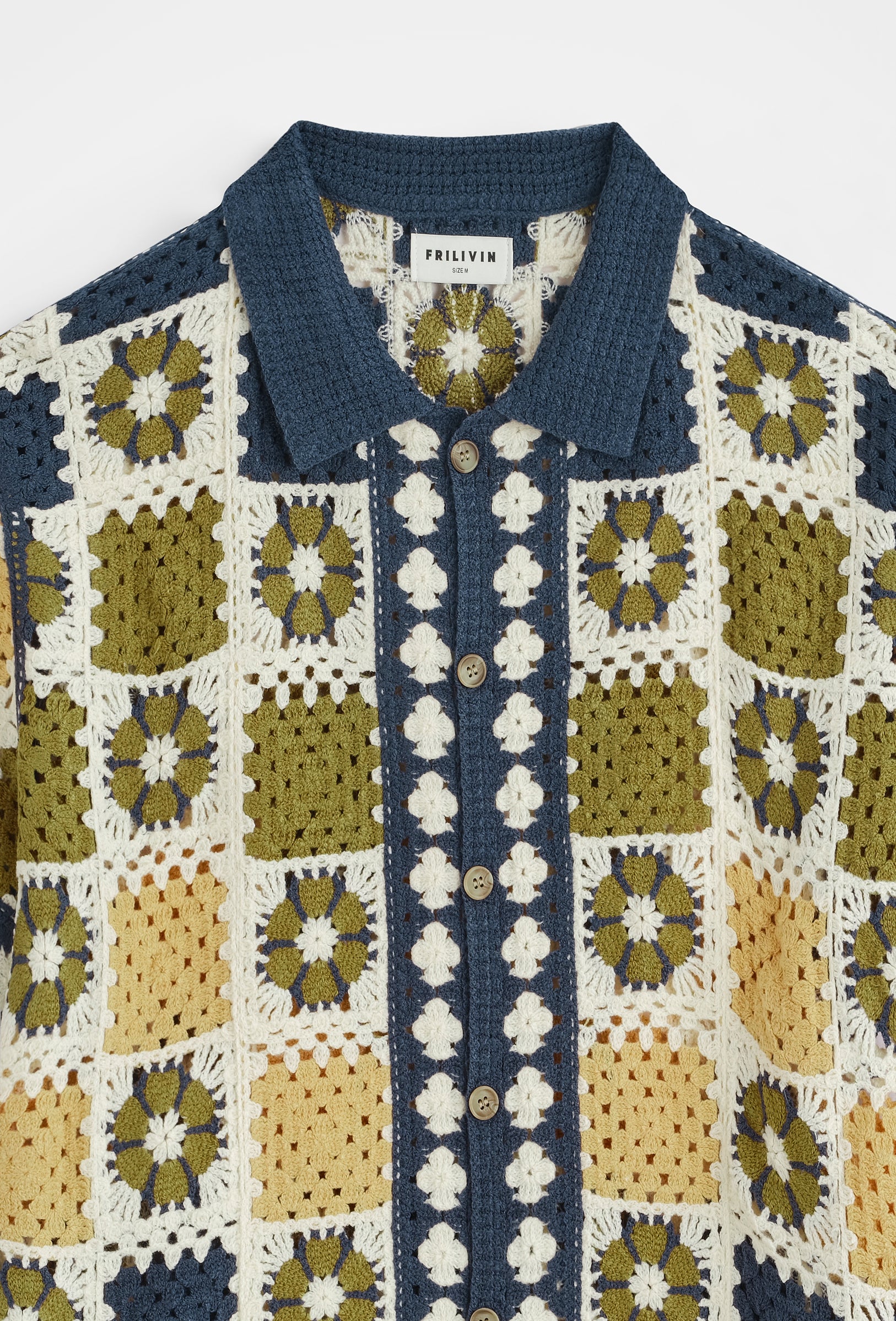Chemise tricot crochet