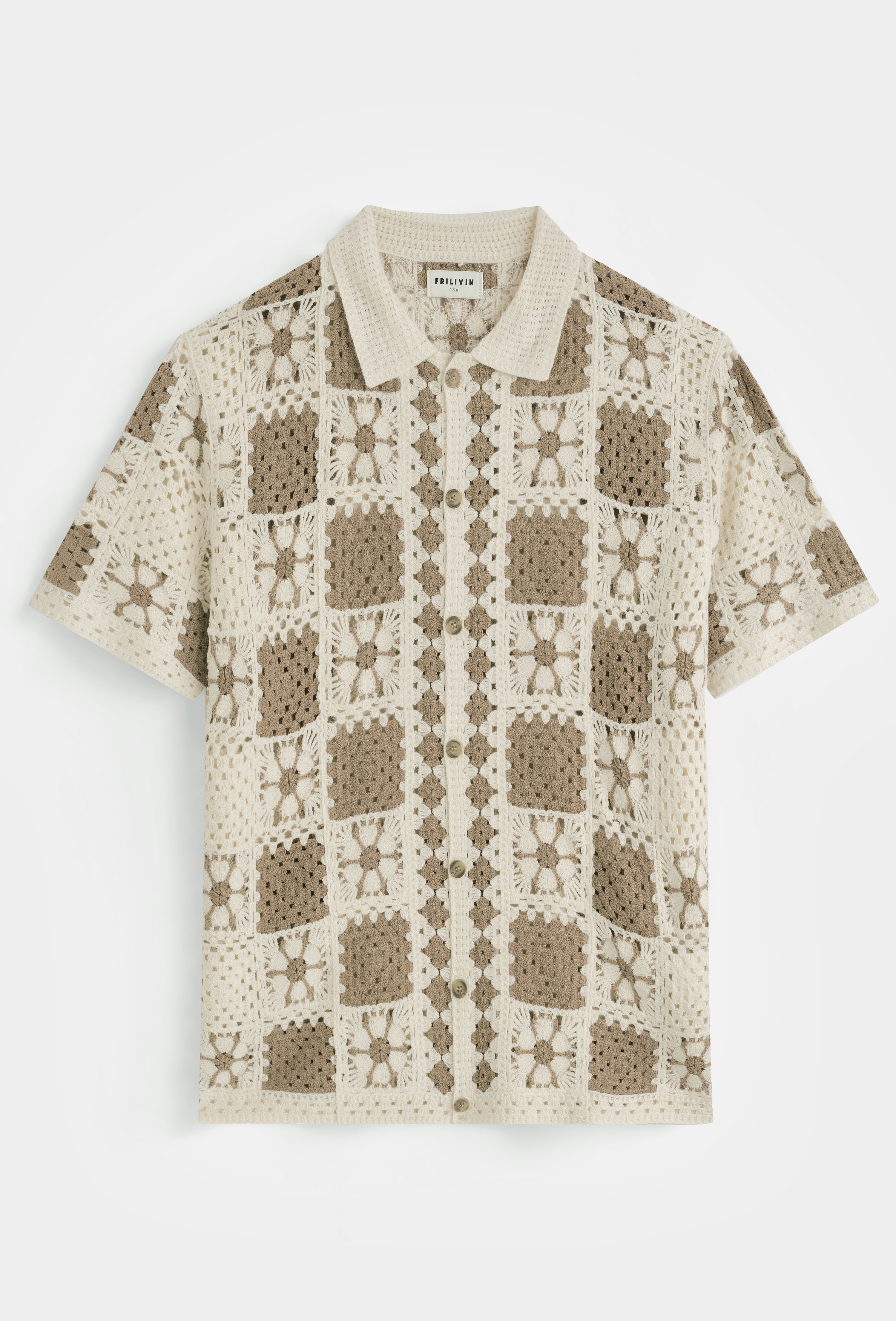 Chemise tricot crochet