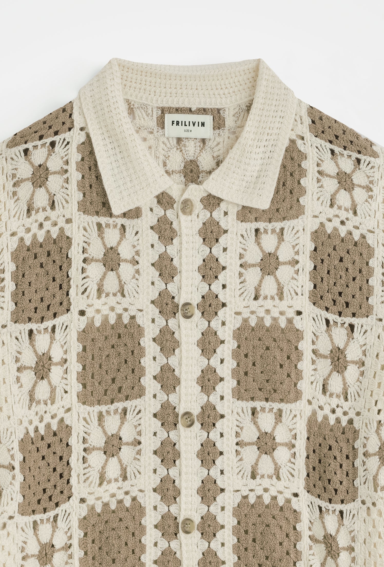 Chemise tricot crochet