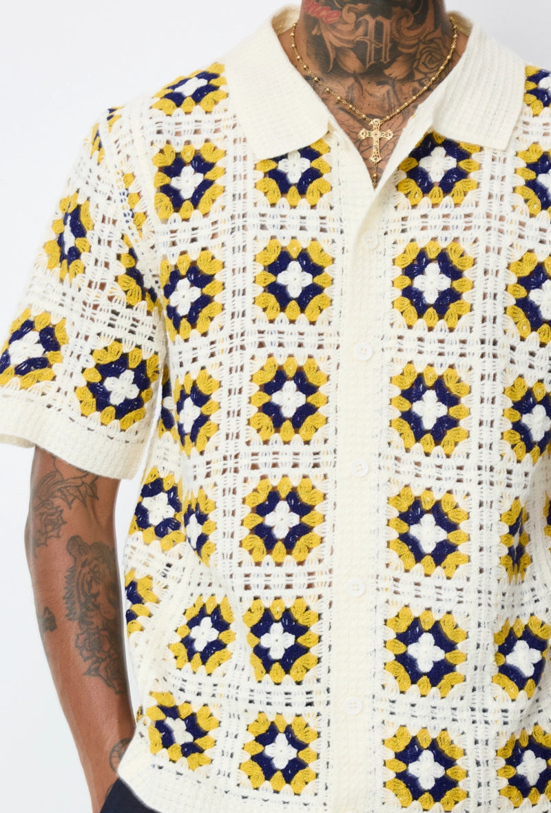 Chemise à manches courtes