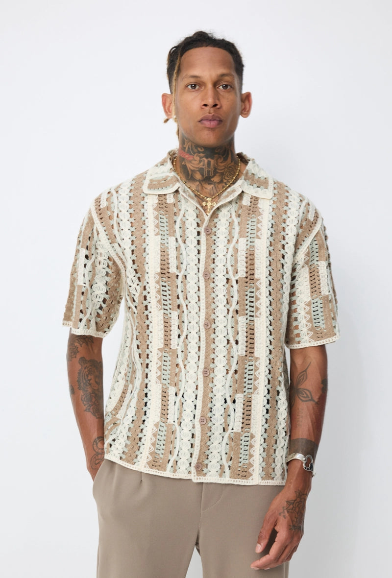 Chemise à manches courtes