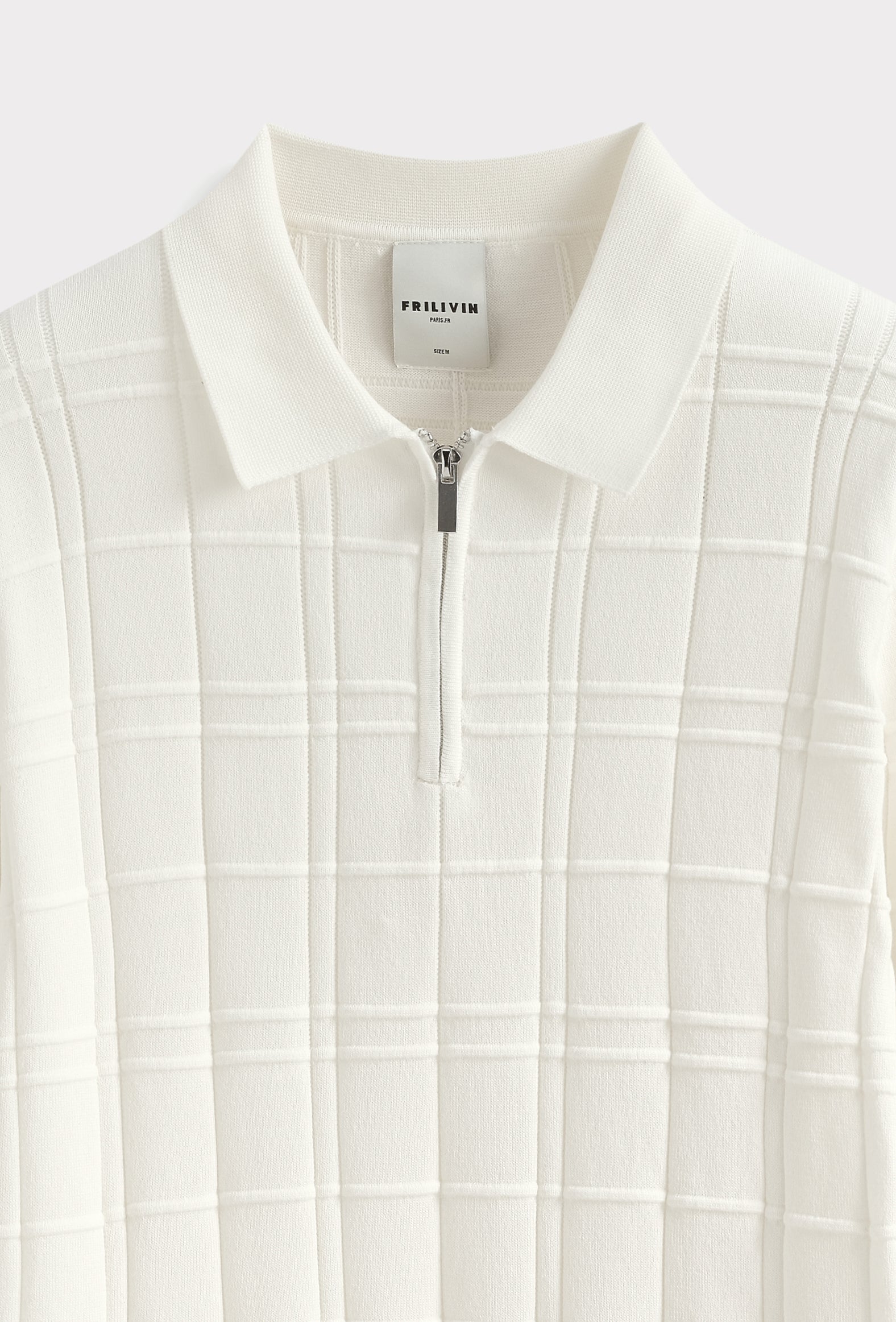 Polo texturé
