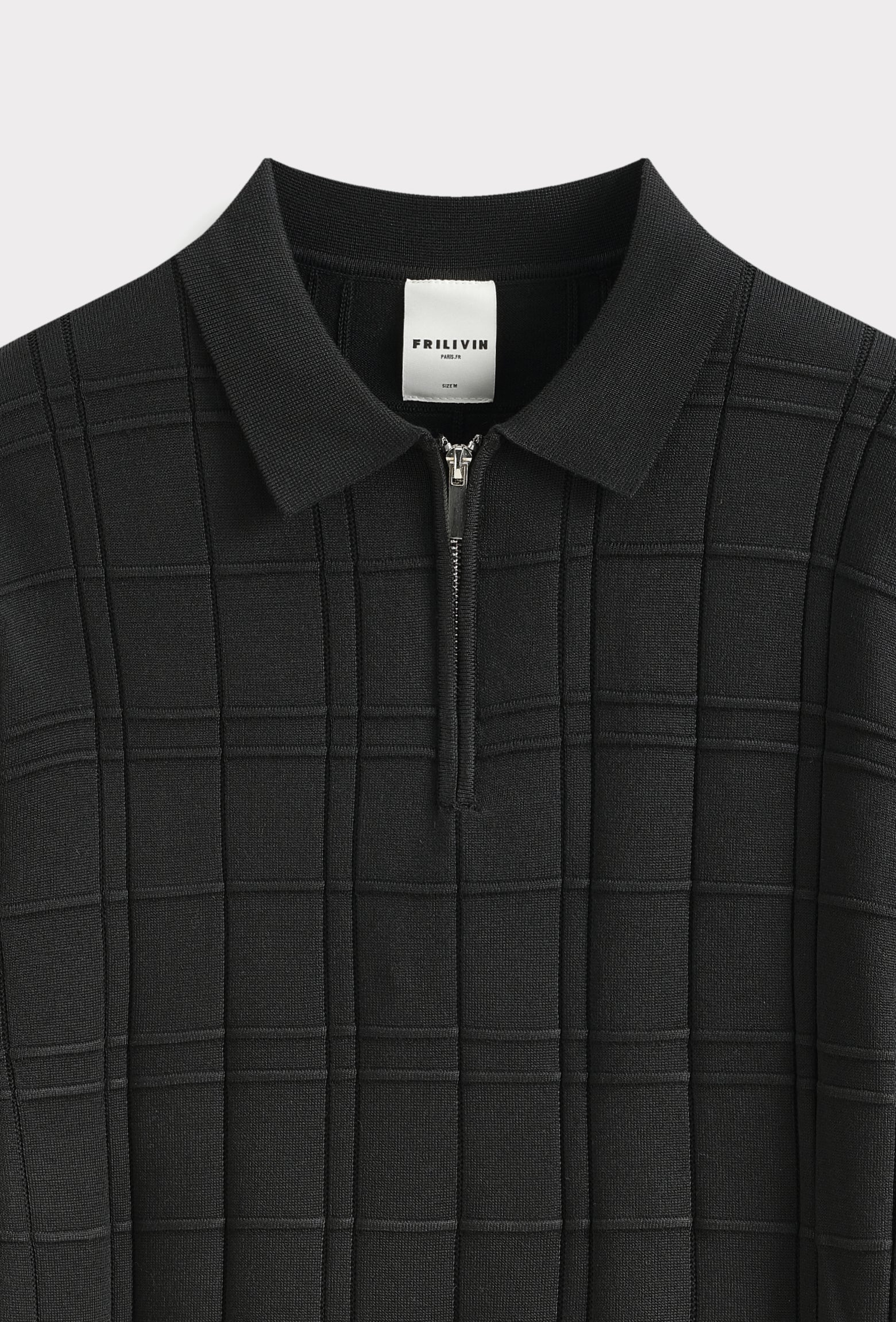 Polo texturé