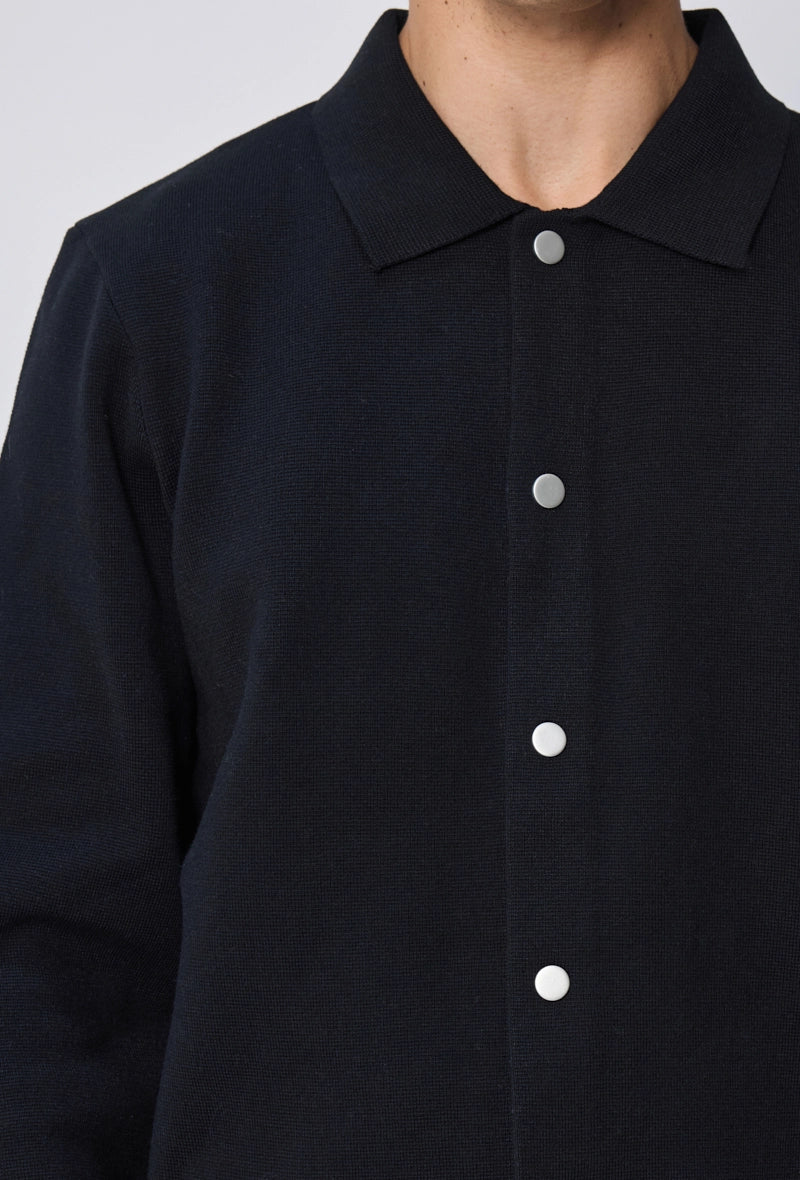 Pull uni manches longues
