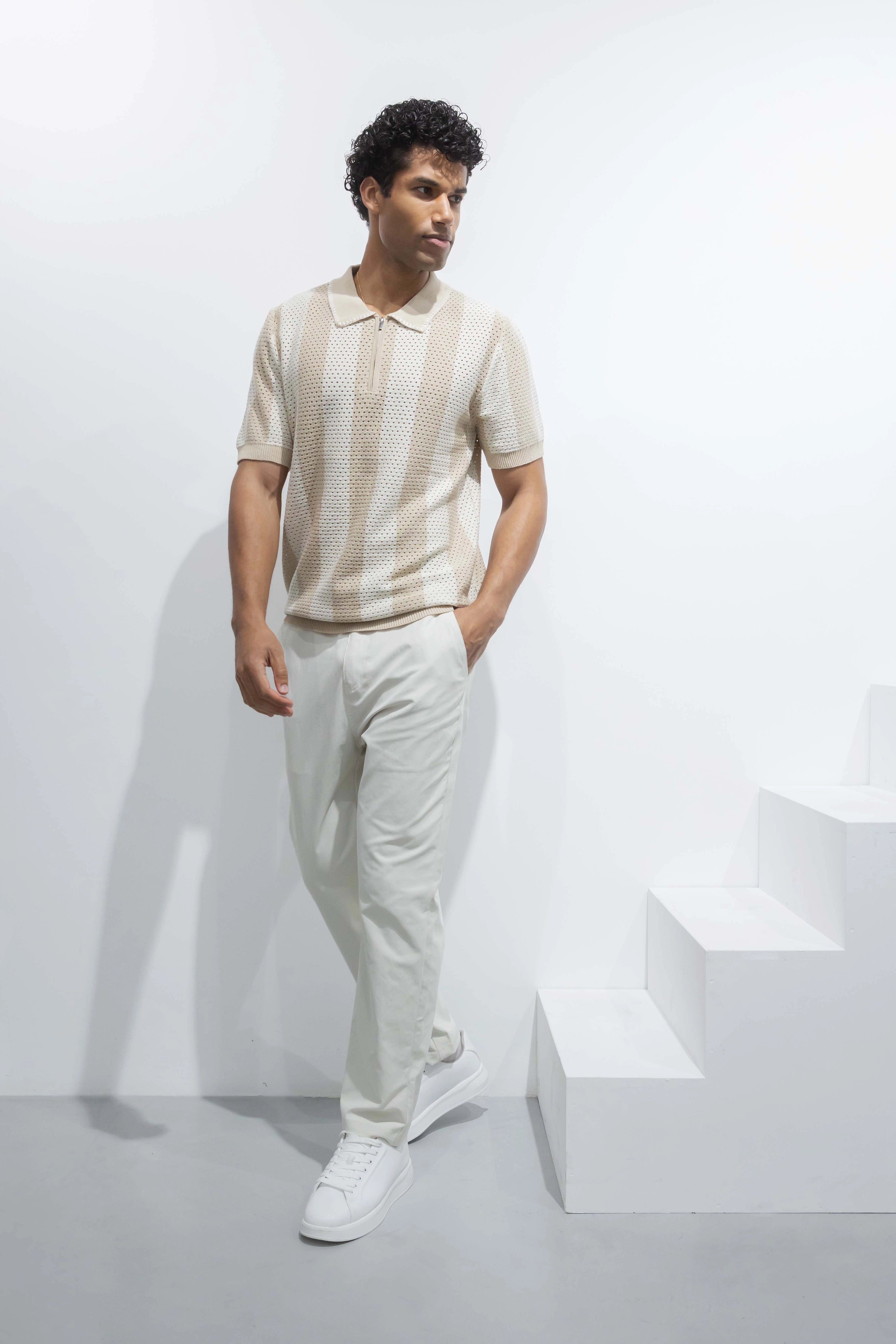 Polo rayés