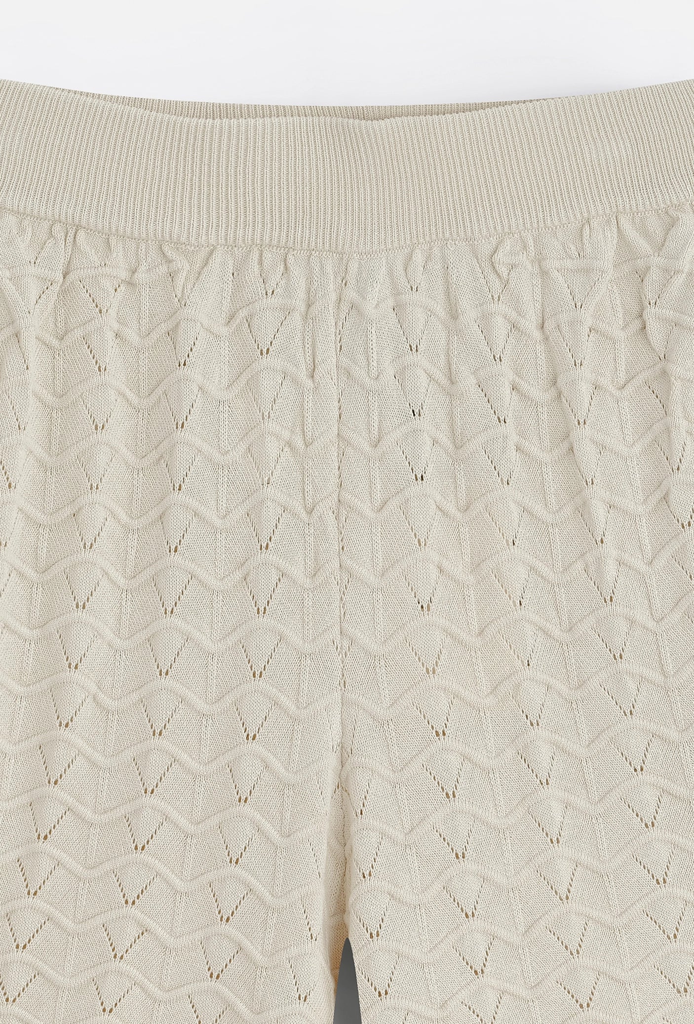 Ensemble chemise short texturé