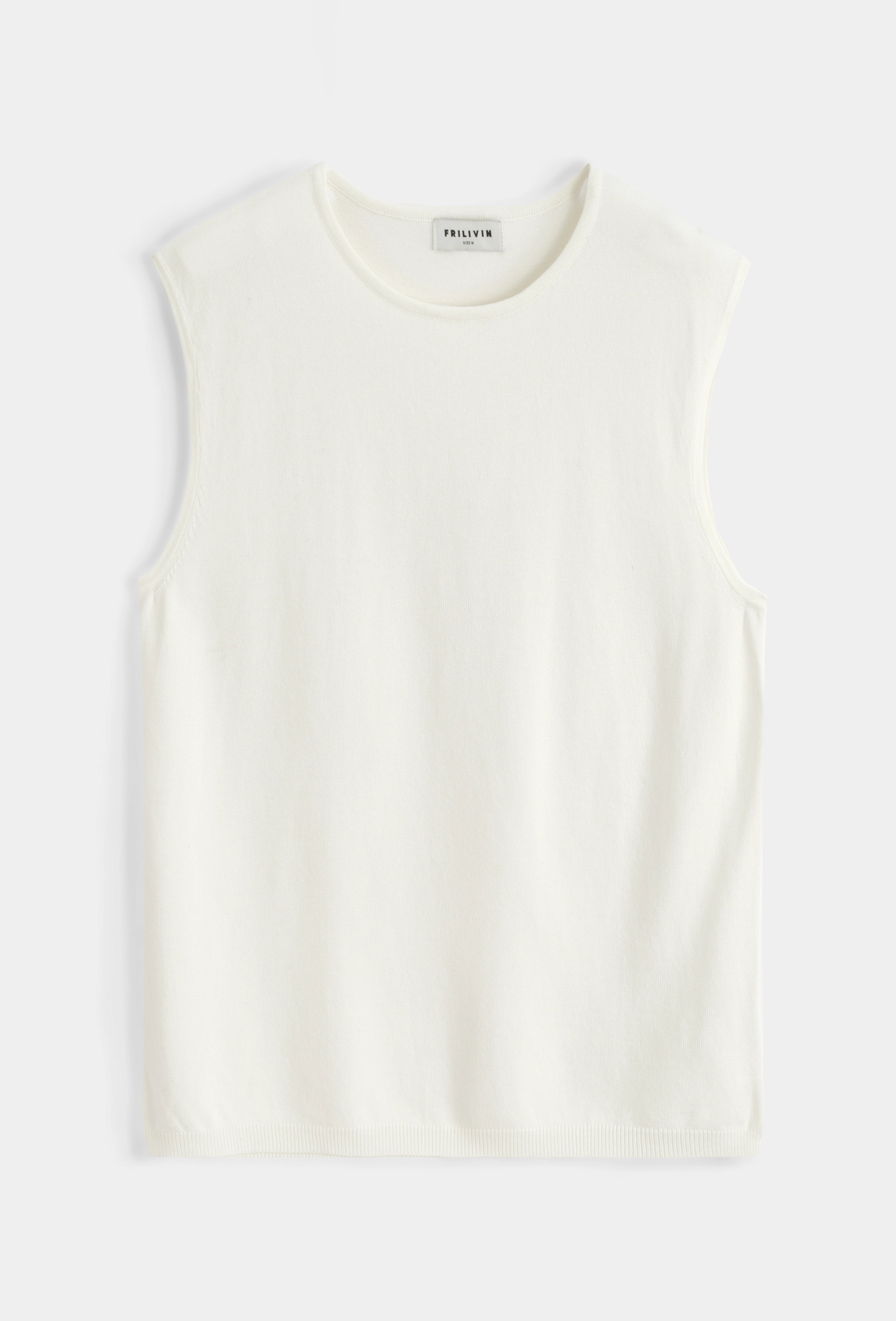 T-shirt sans manches minimaliste