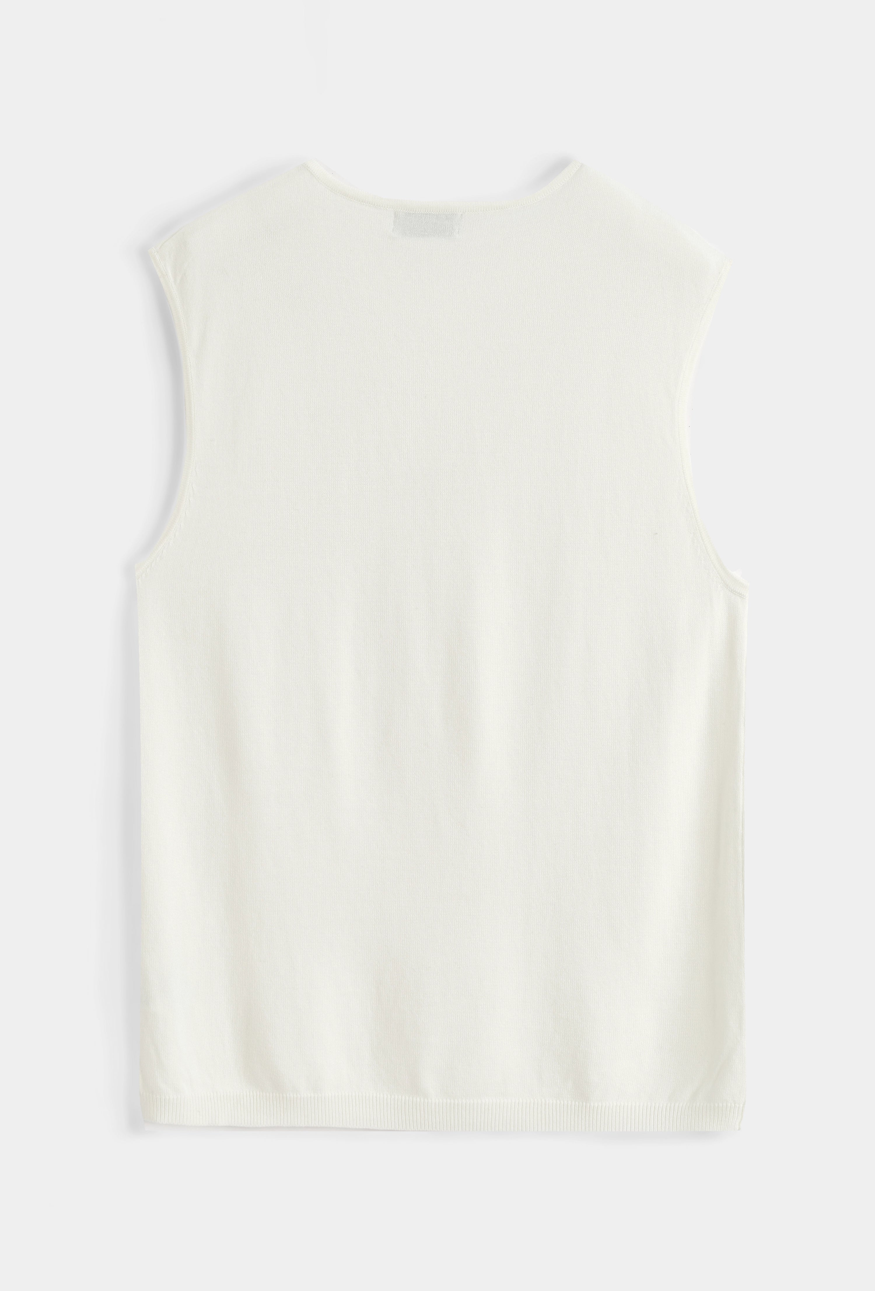 T-shirt sans manches minimaliste