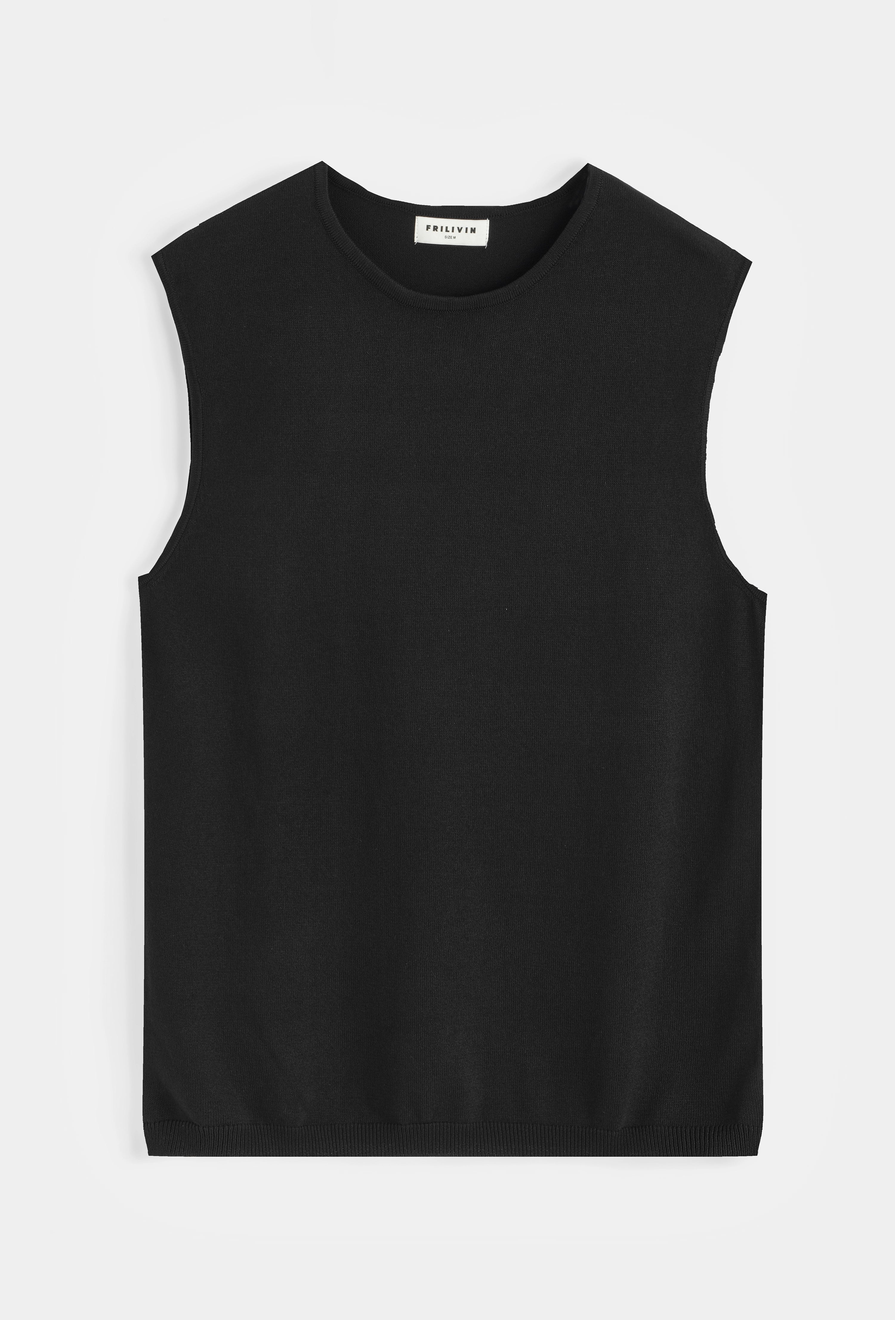 T-shirt sans manches minimaliste