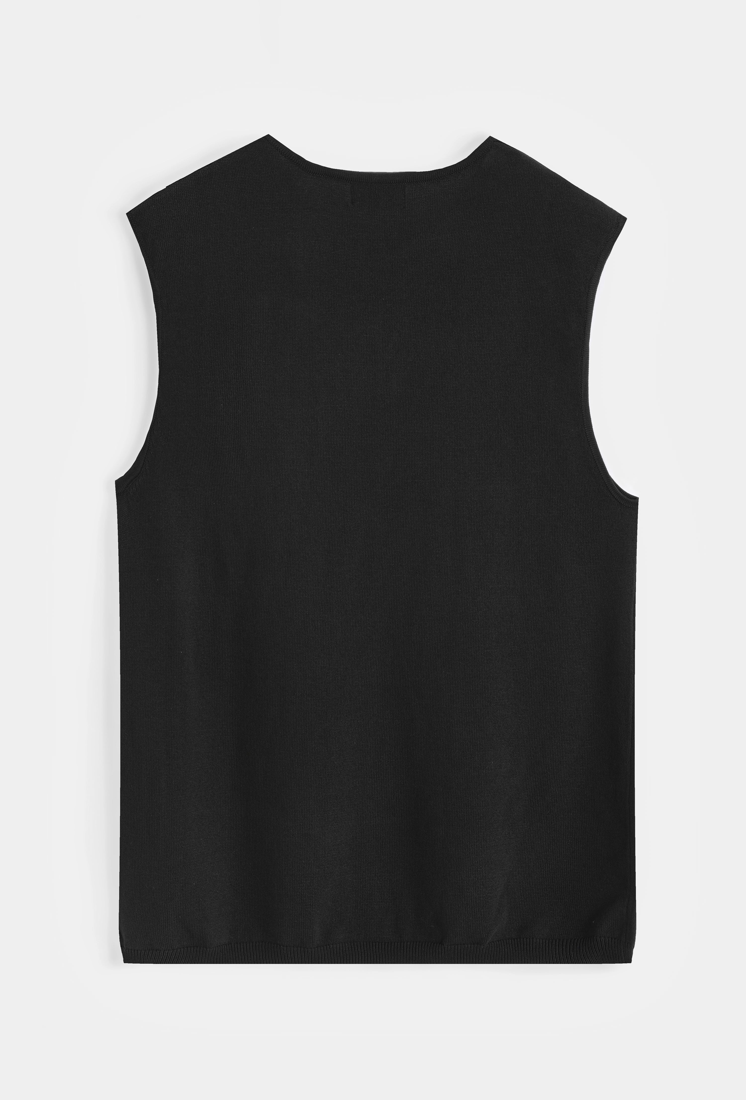 T-shirt sans manches minimaliste