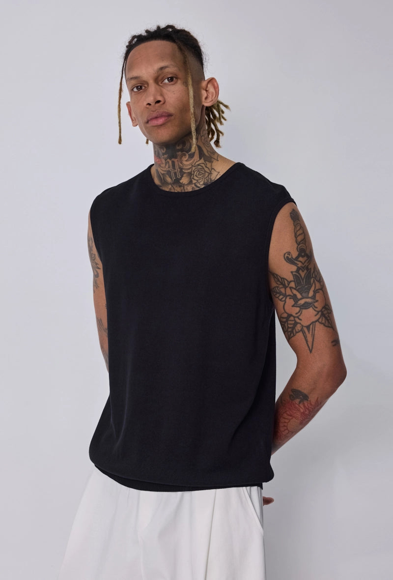 T-shirt sans manches minimaliste