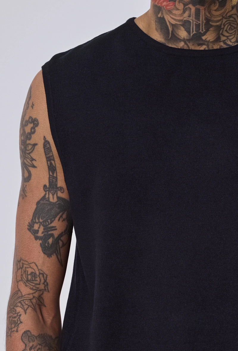 T-shirt sans manches minimaliste