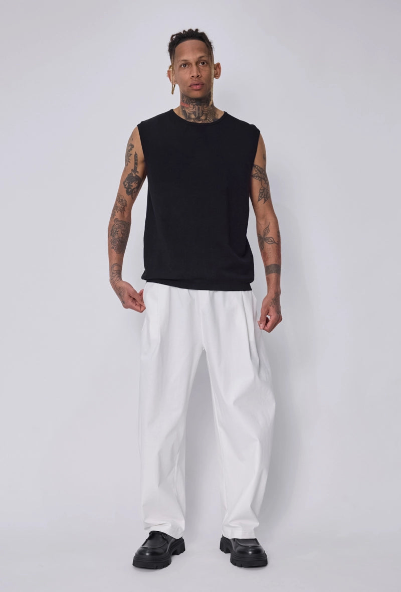T-shirt sans manches minimaliste
