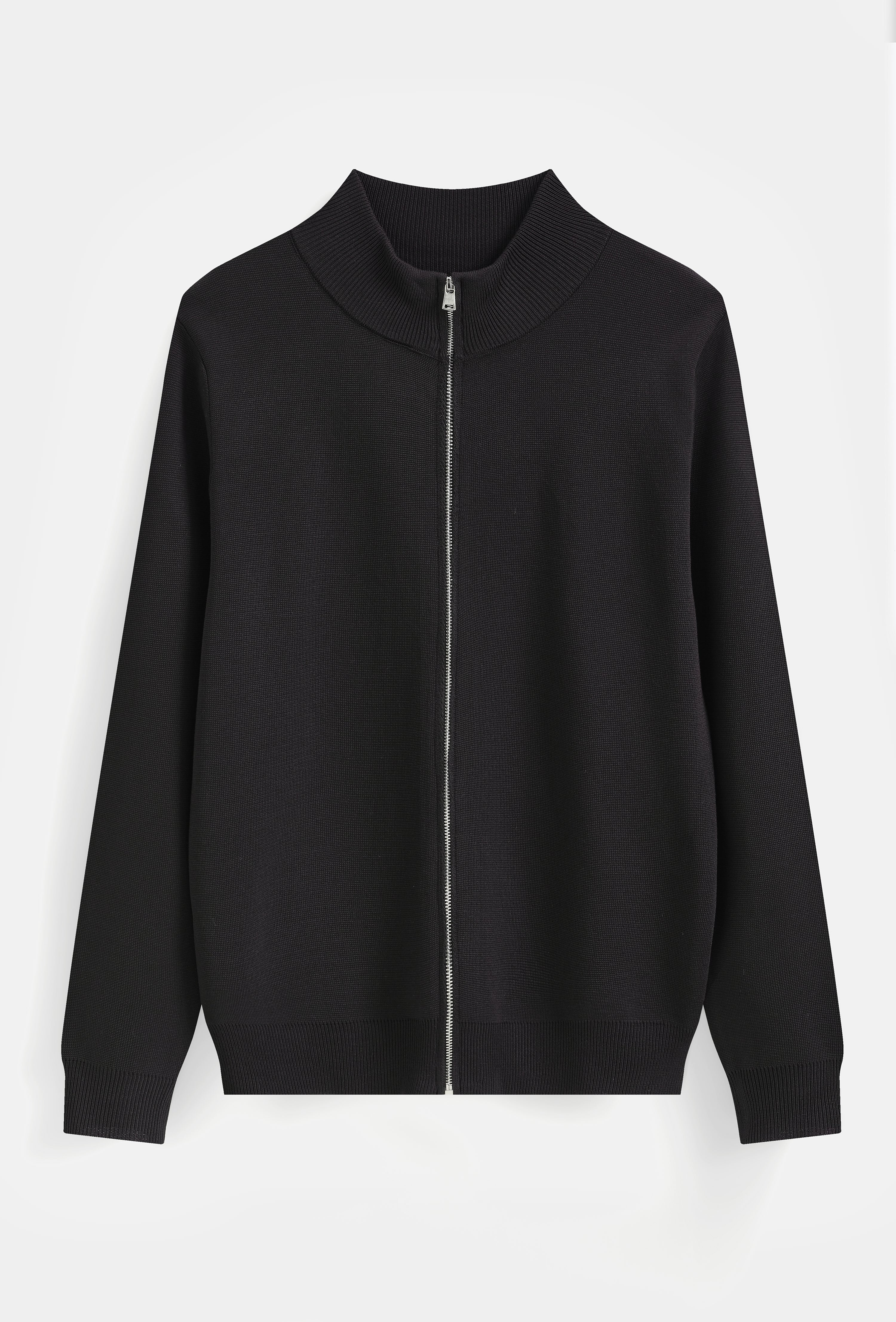Veste col montant zippée