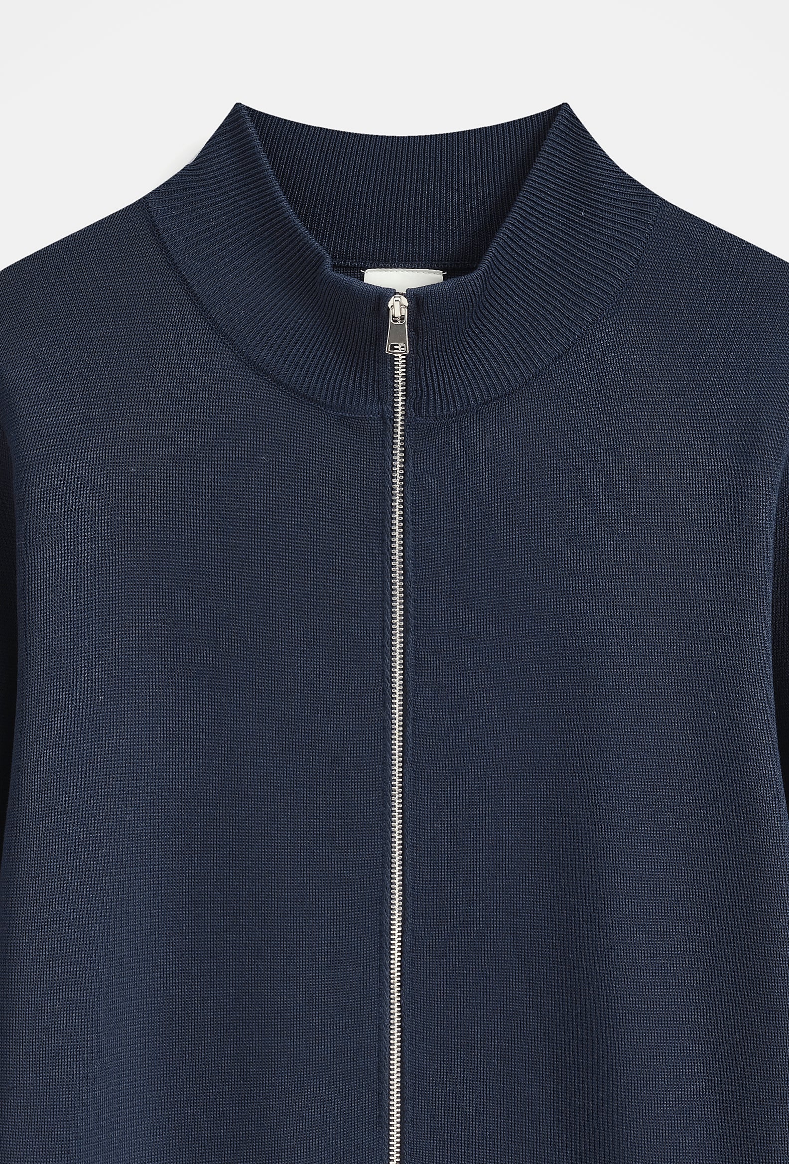 Veste col montant zippée
