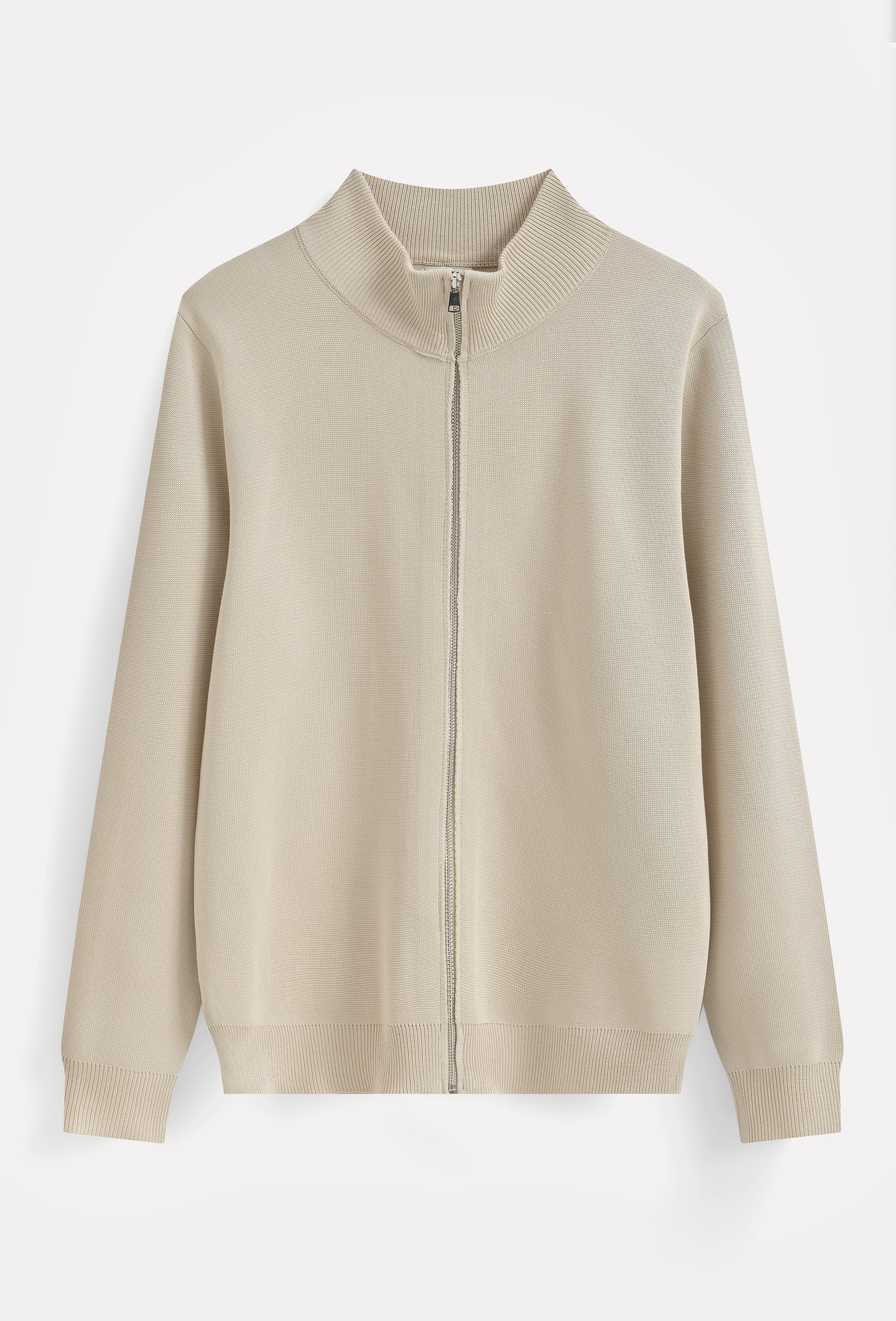 Veste col montant zippée