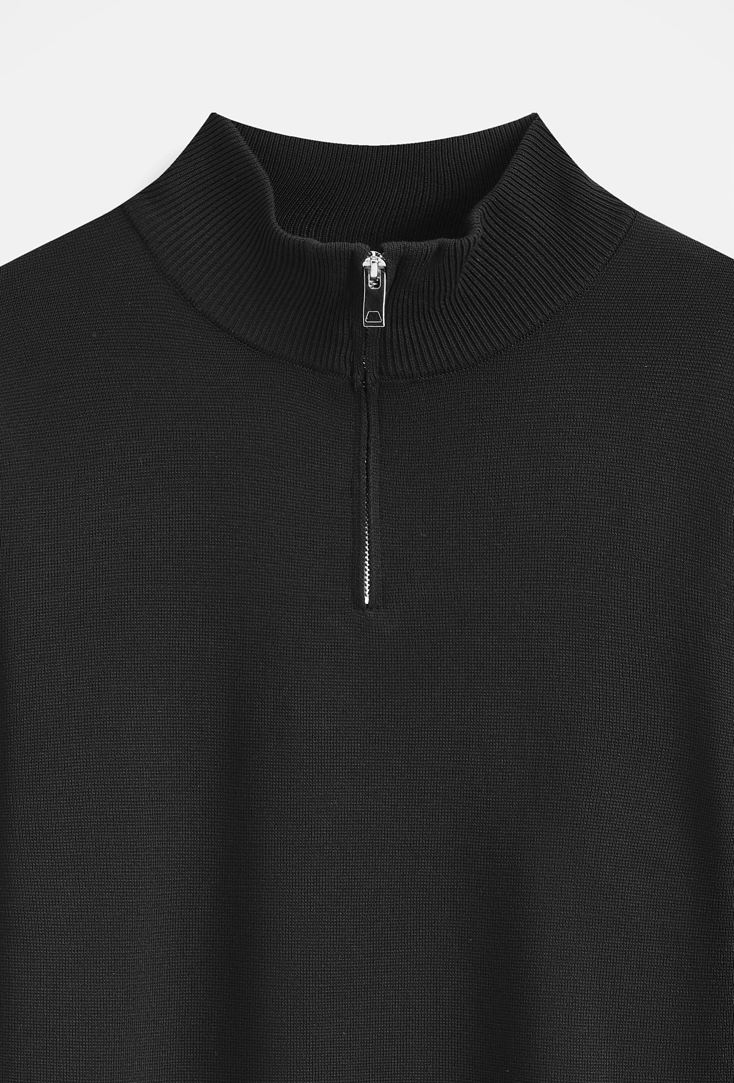 Pull col montant zippé