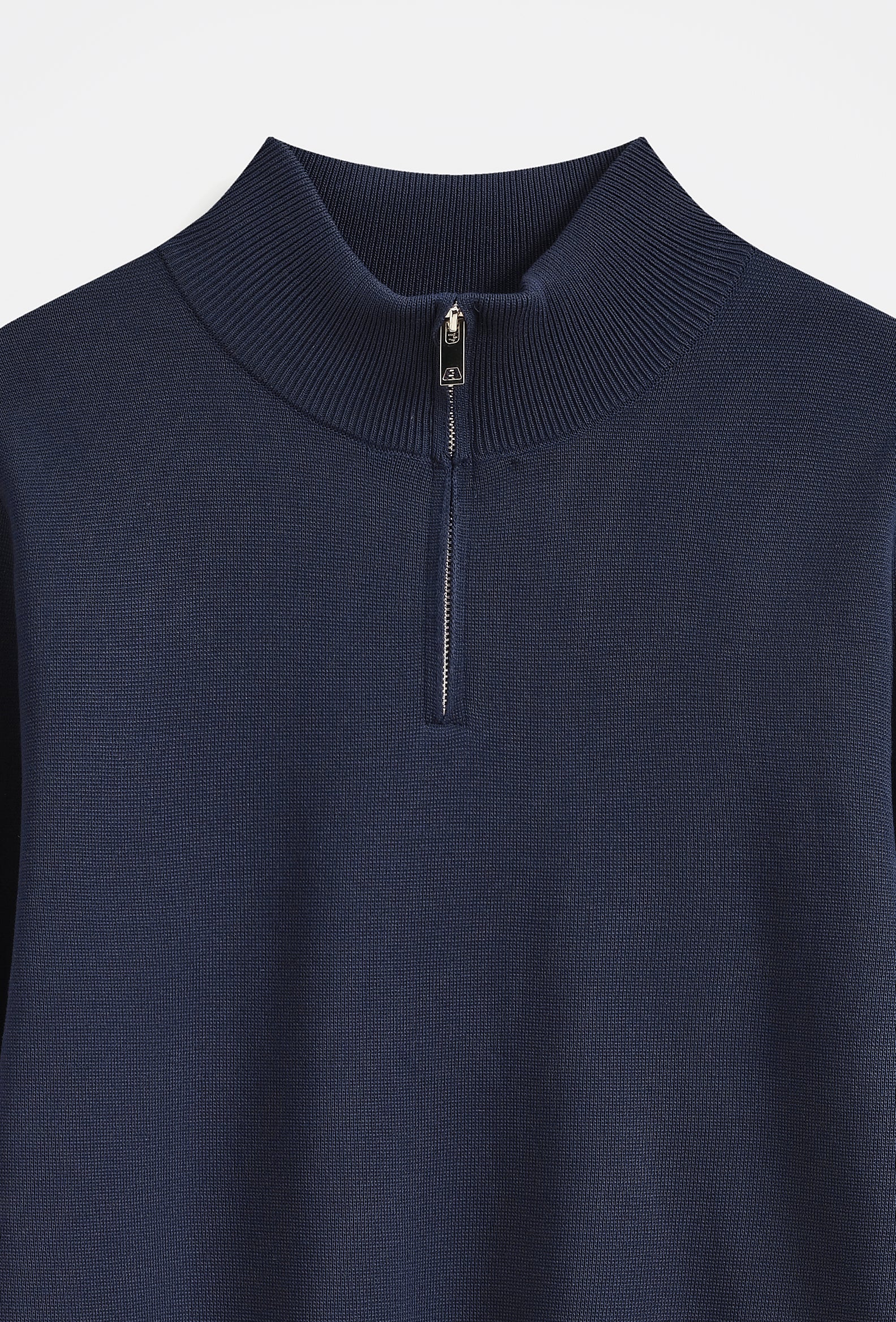 Pull col montant zippé