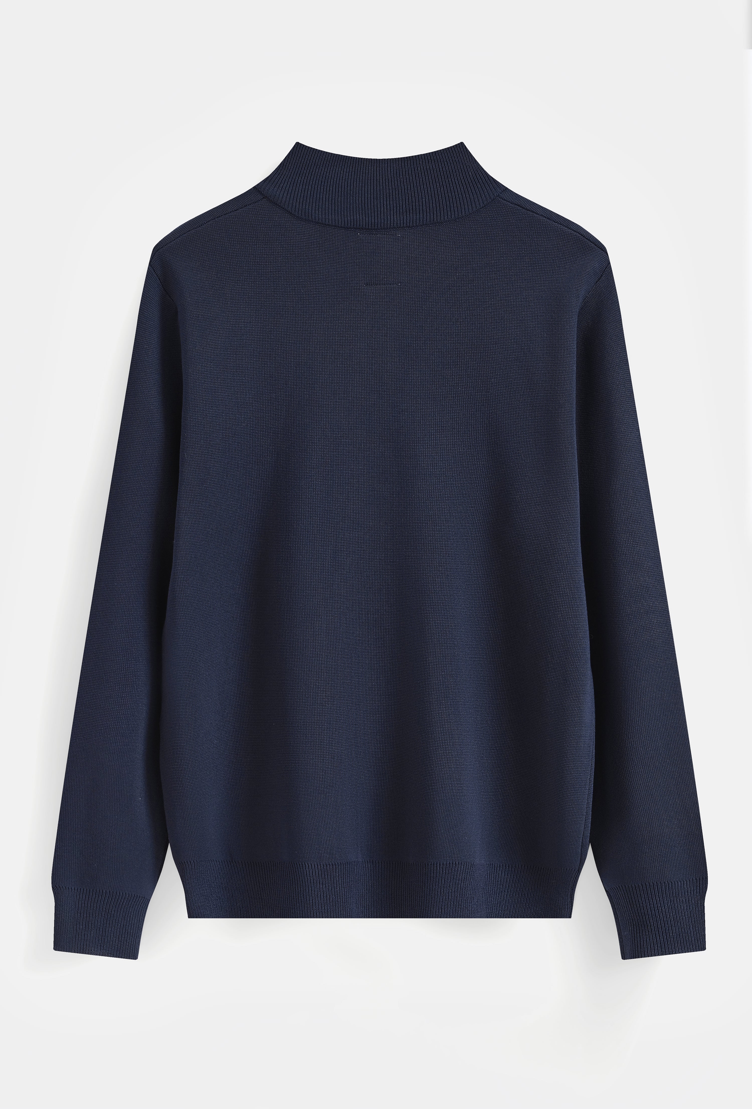 Pull col montant zippé
