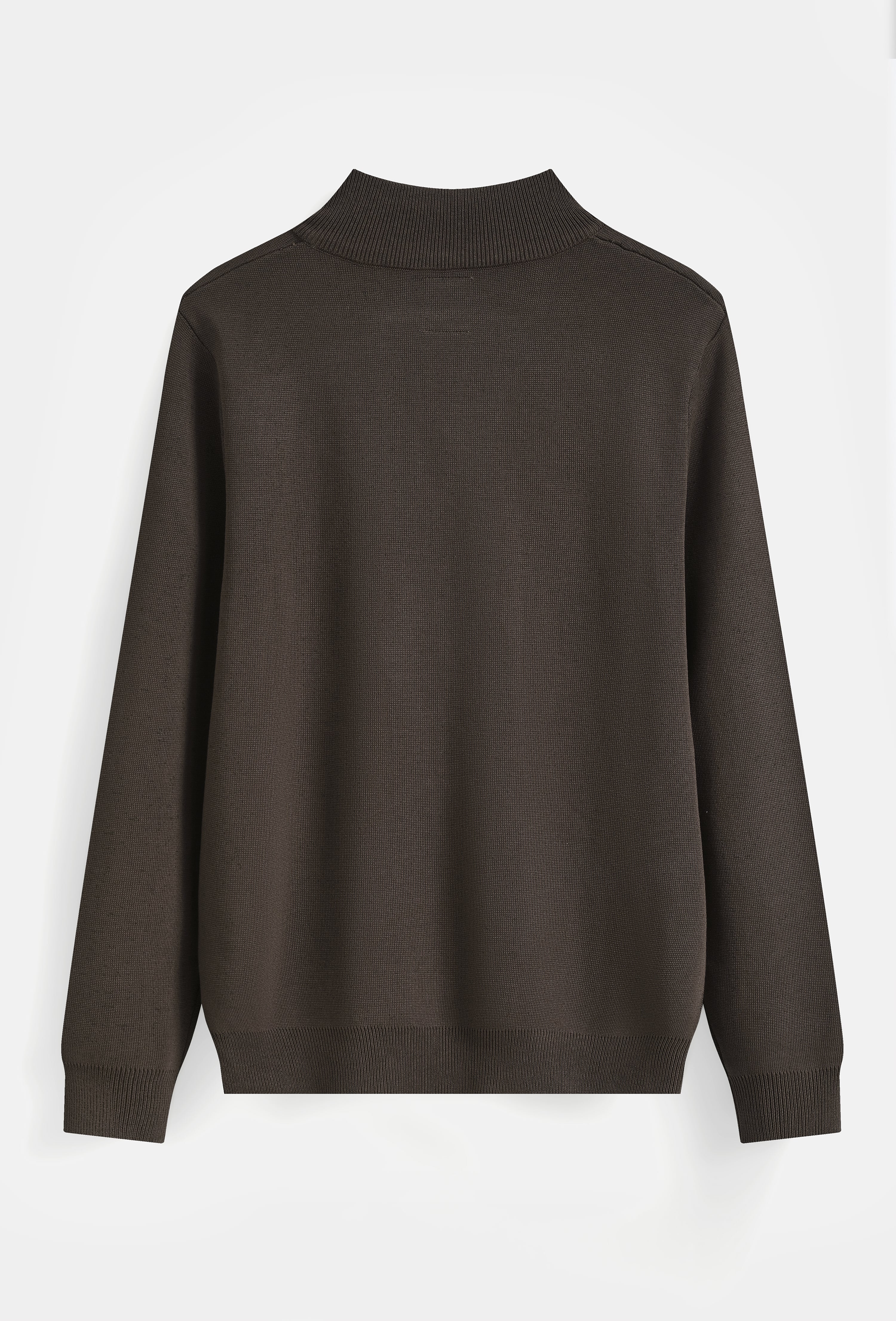 Pull col montant zippé