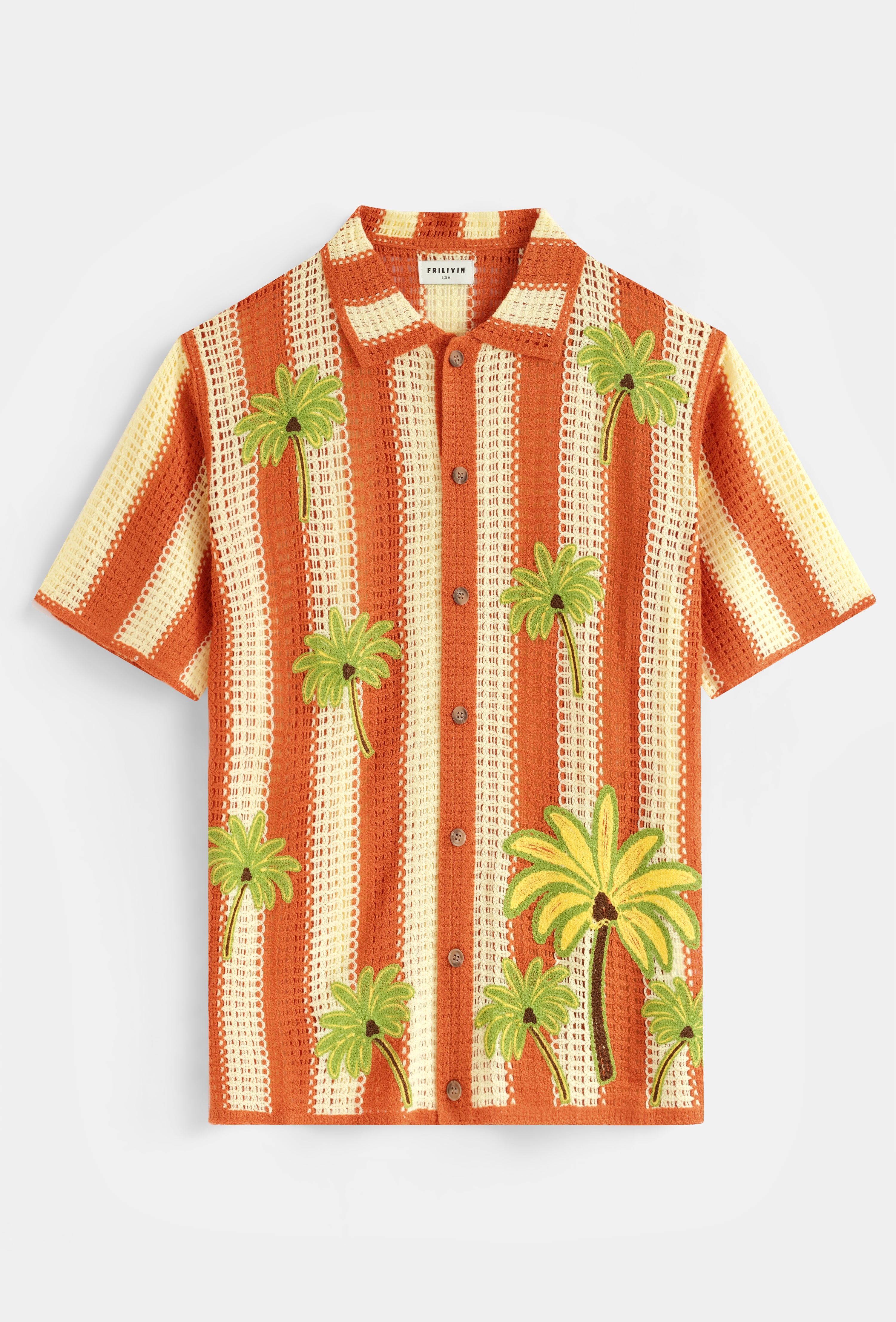 Ensemble chemise short tropical